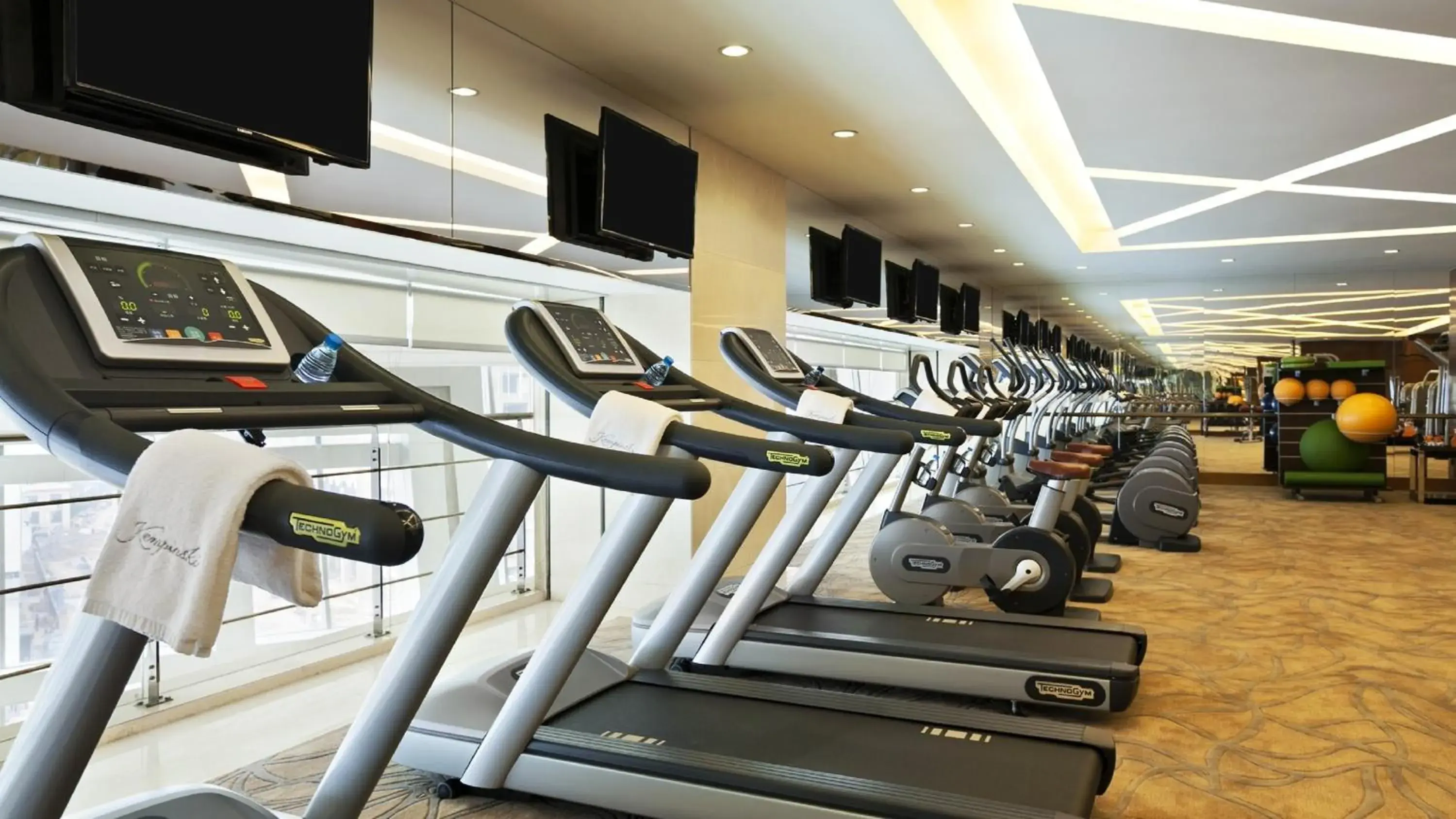 Spa and wellness centre/facilities, Fitness Center/Facilities in Kempinski Hotel Taiyuan