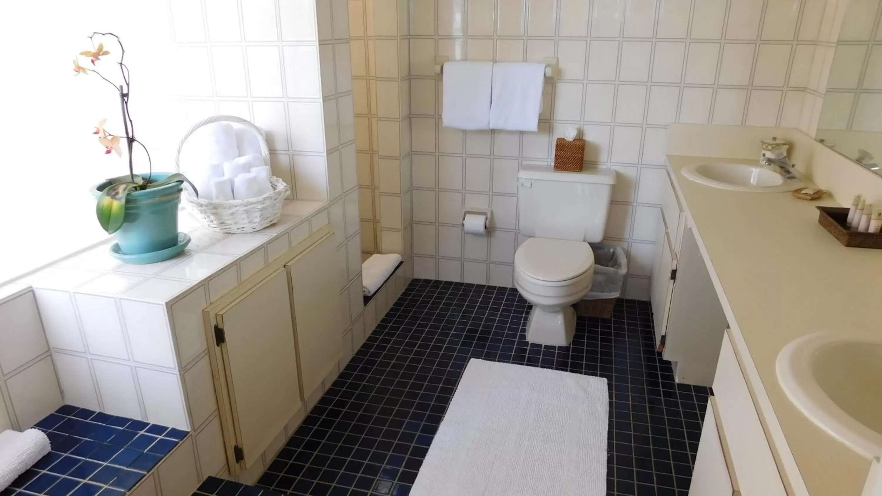 Toilet, Bathroom in Pines & Palms Resort