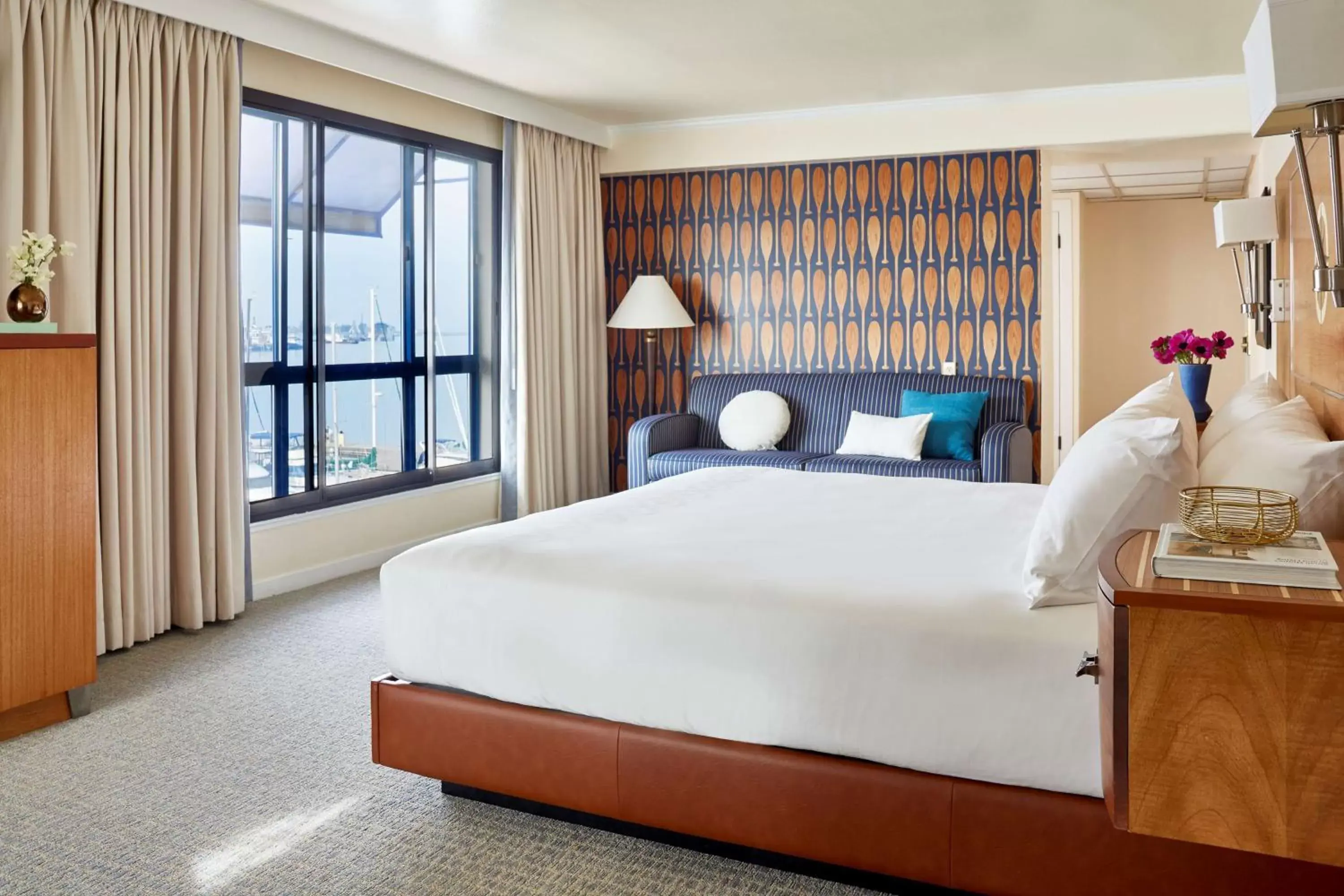 Bedroom in Waterfront Hotel, part of JdV by Hyatt