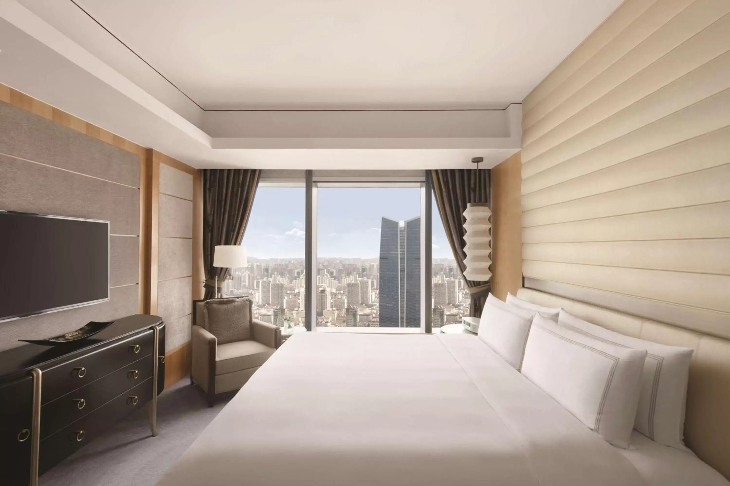 Photo of the whole room in Jing An Shangri-La, Shanghai