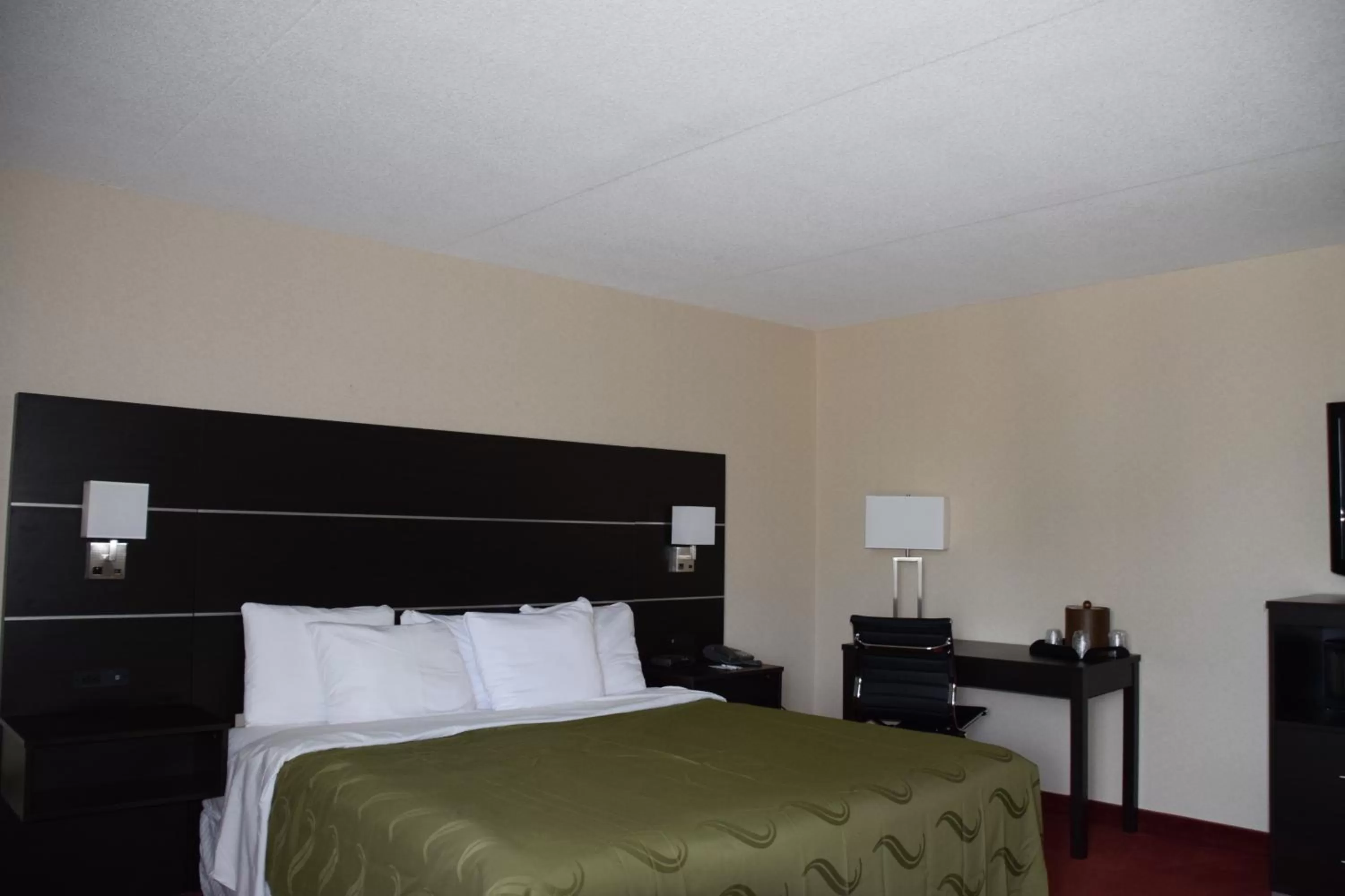 Bed in Rodeway Inn Festival