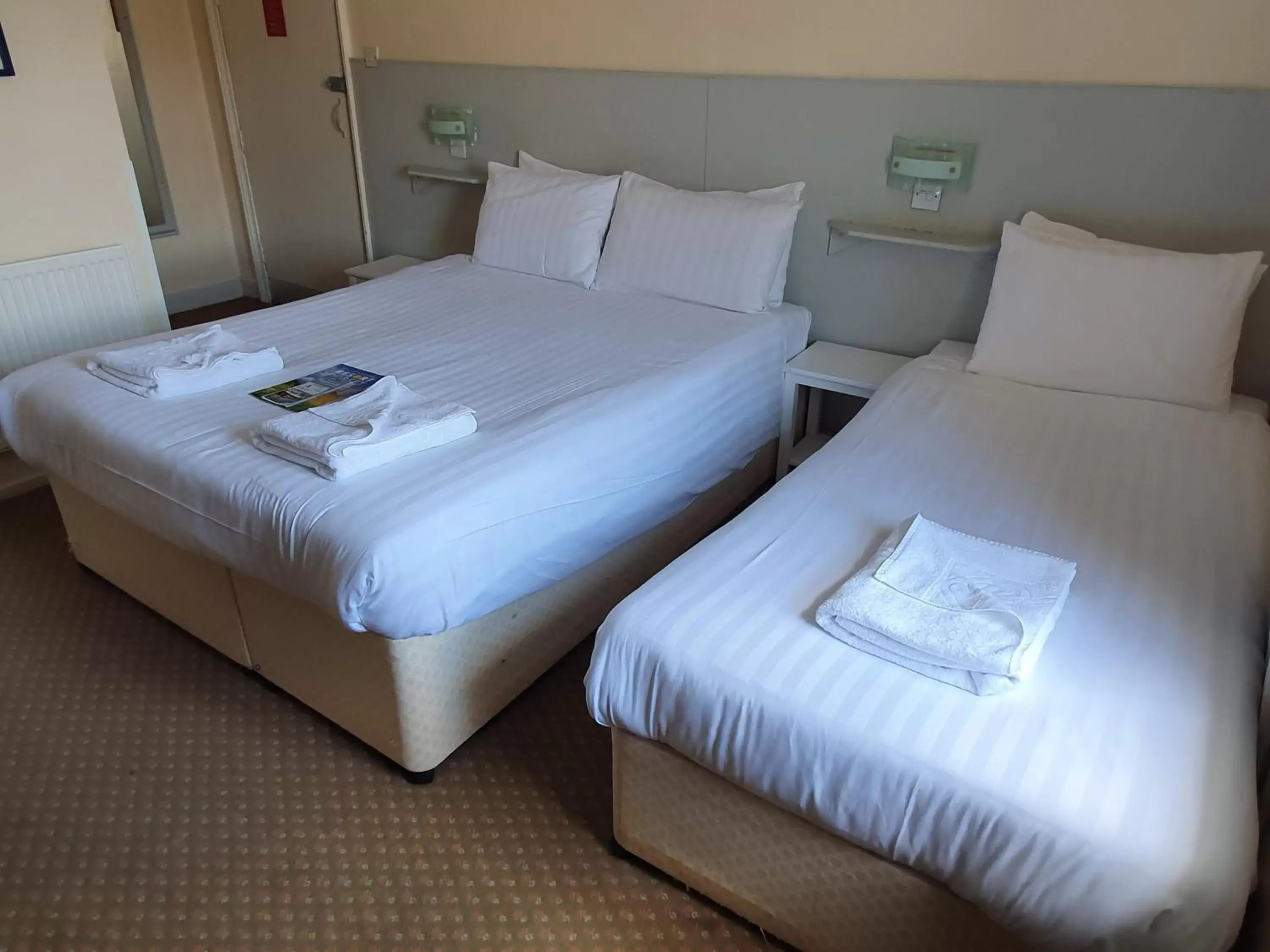 Bed in Alexandra Hotel