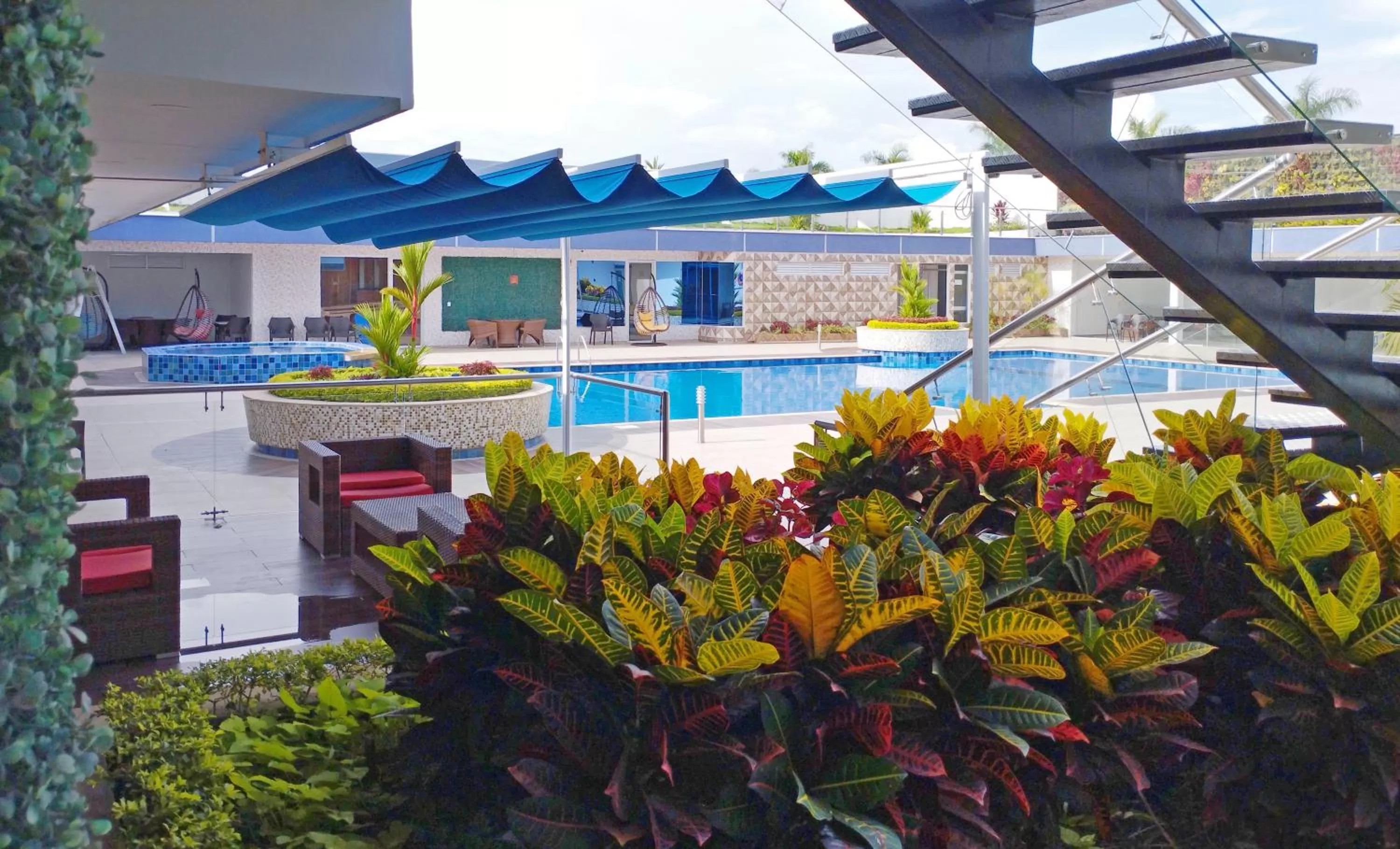 Swimming pool in Hotel Real Elim International