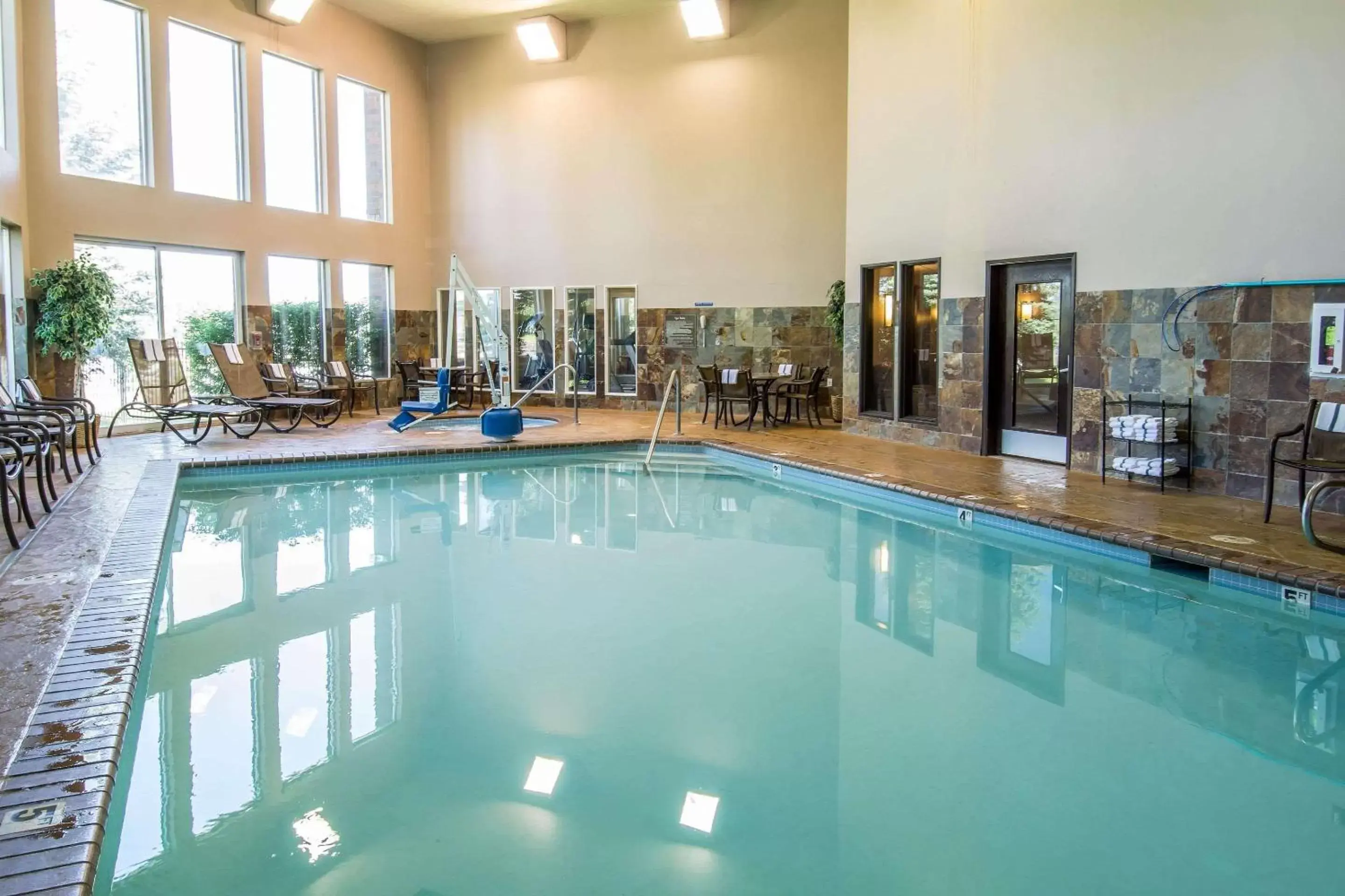 On site, Swimming Pool in Comfort Inn & Suites Spokane Valley