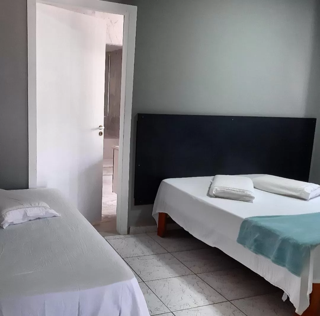 Bed in Santa Helena Pousada