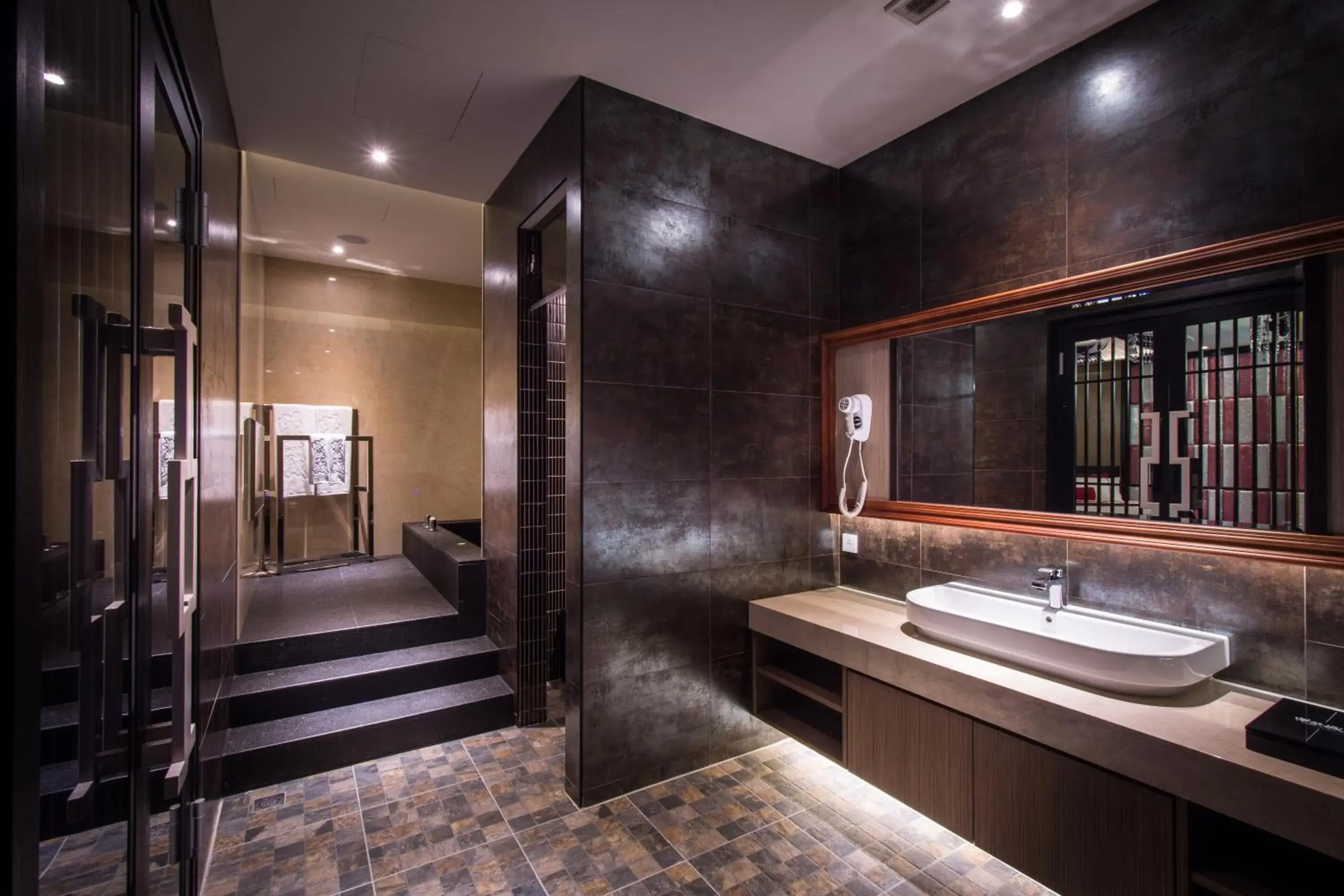 Bathroom in Forbidden City Motel