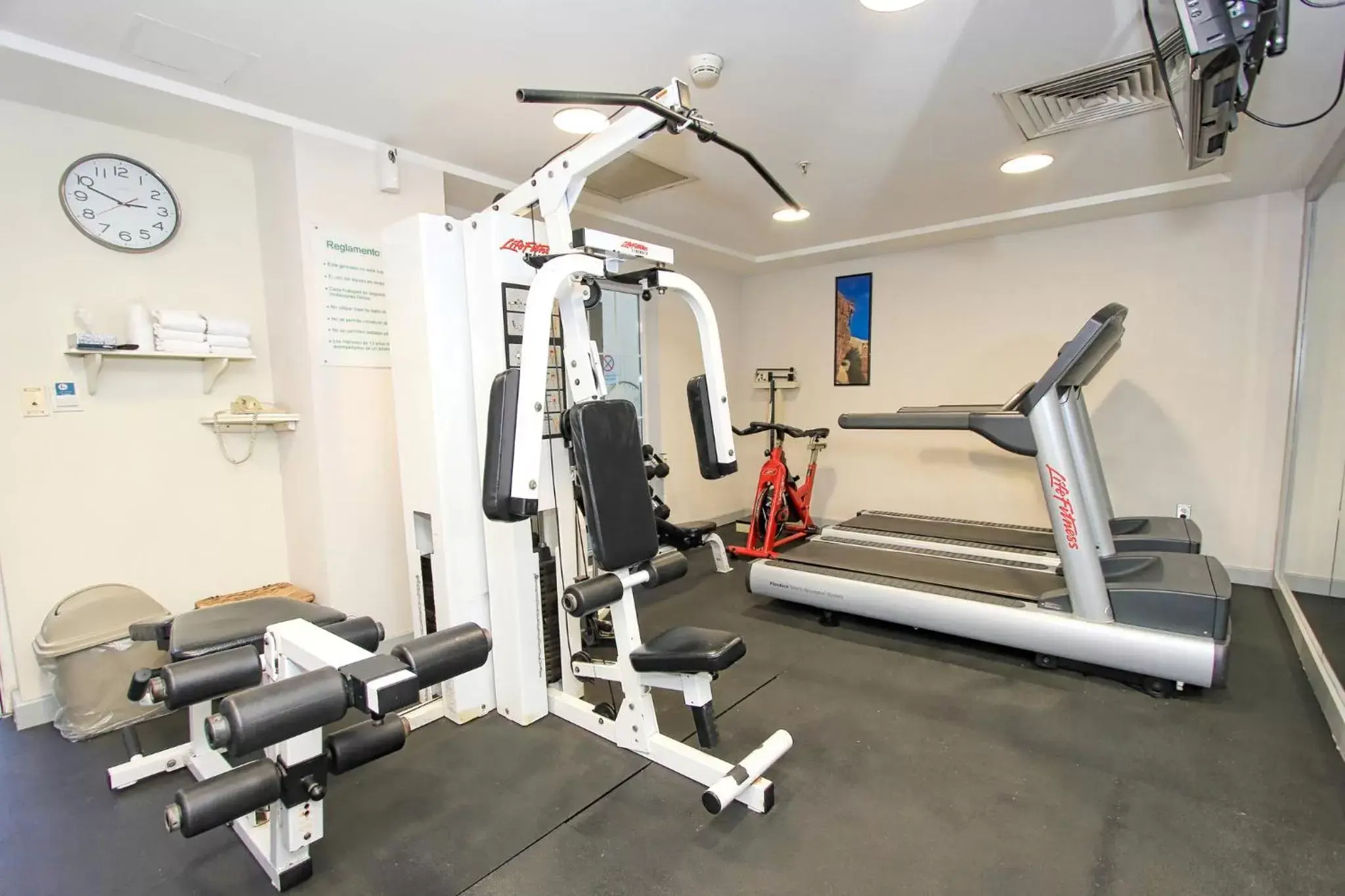 Fitness centre/facilities, Fitness Center/Facilities in Holiday Inn Leon-Convention Center, an IHG Hotel