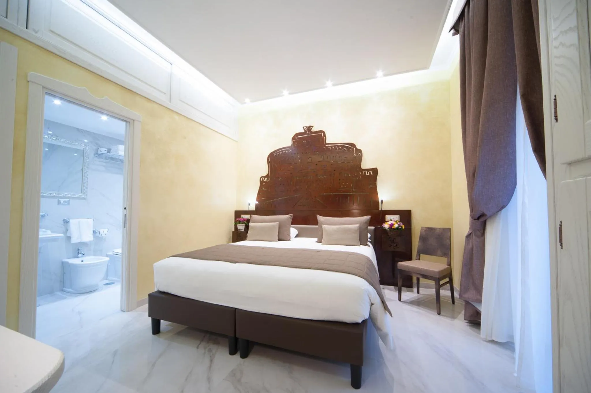 Bedroom, Bed in Maison Tritone