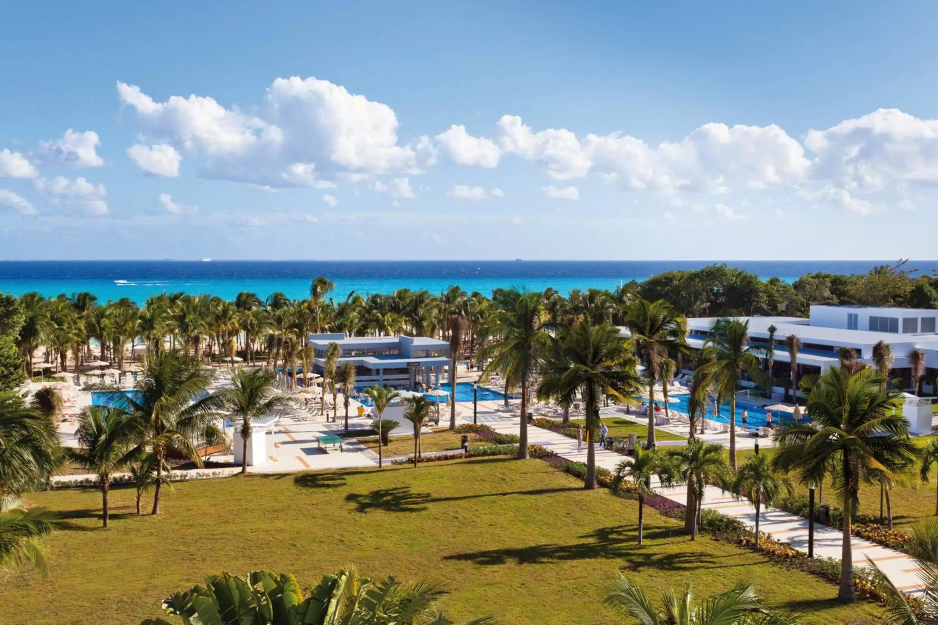 Bird's eye view, Pool View in Riu Palace Mexico - All Inclusive