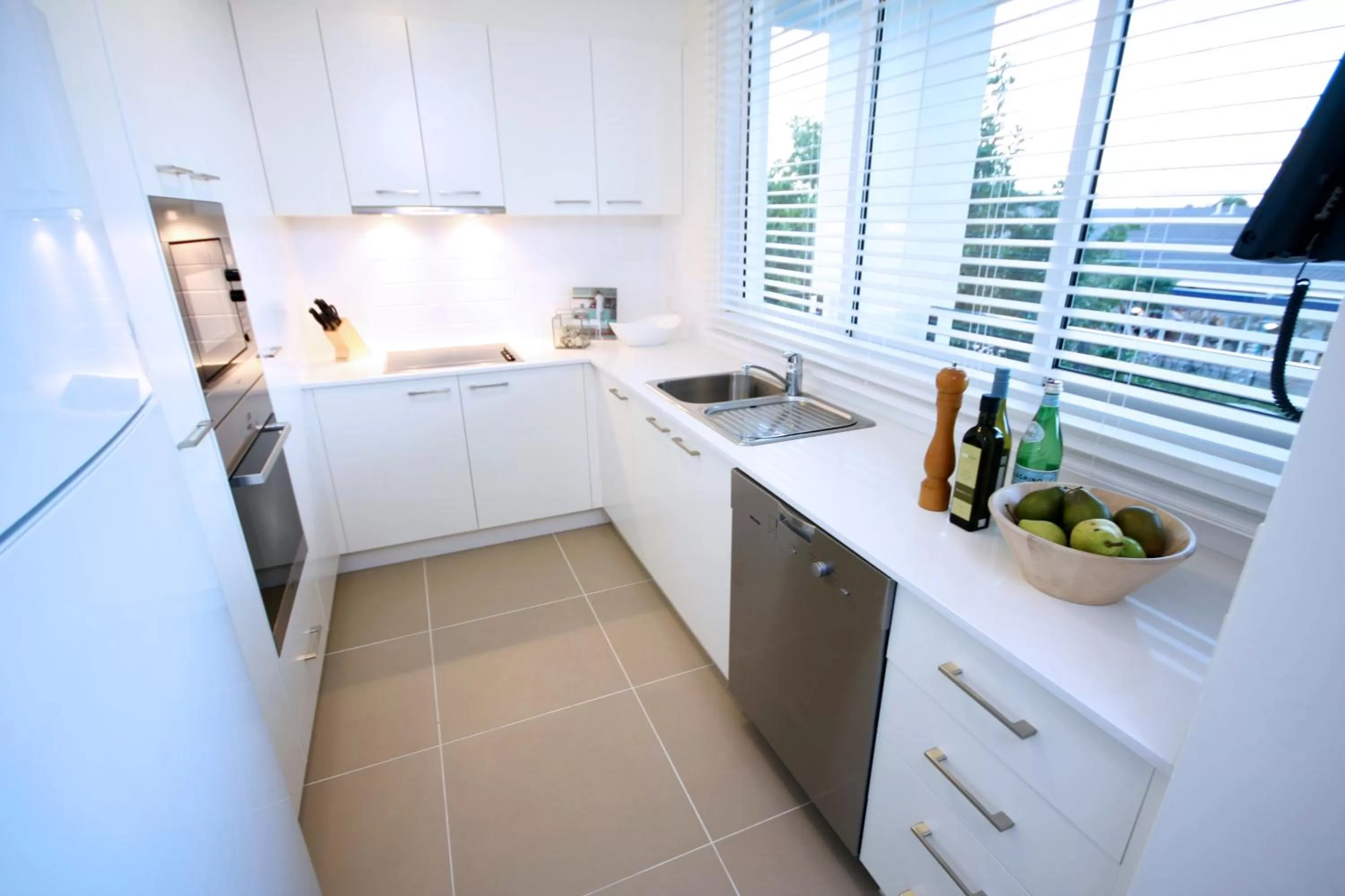Kitchen or kitchenette in Domain Serviced Apartments