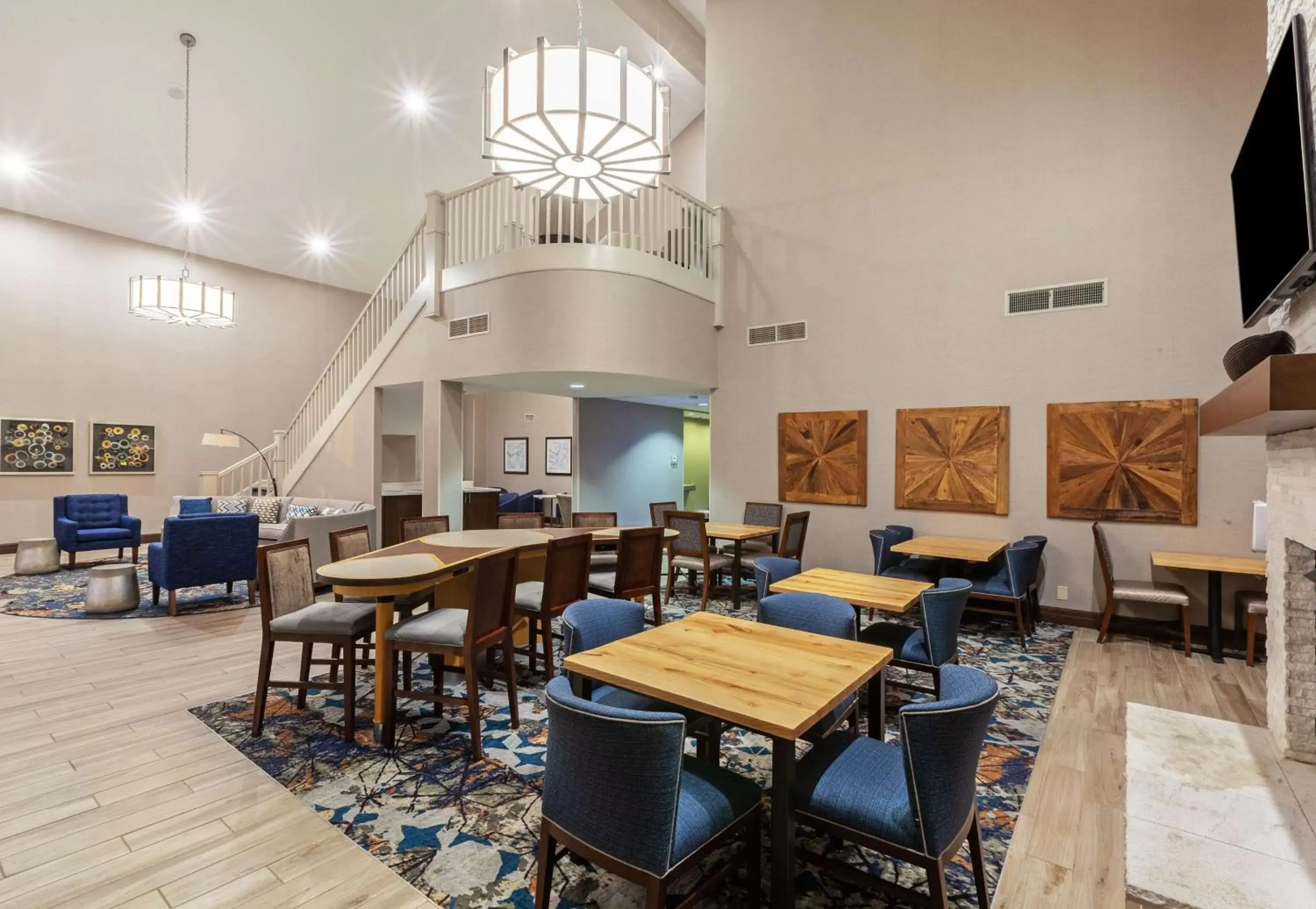 Lobby or reception, Restaurant/Places to Eat in Homewood Suites by Hilton Greensboro