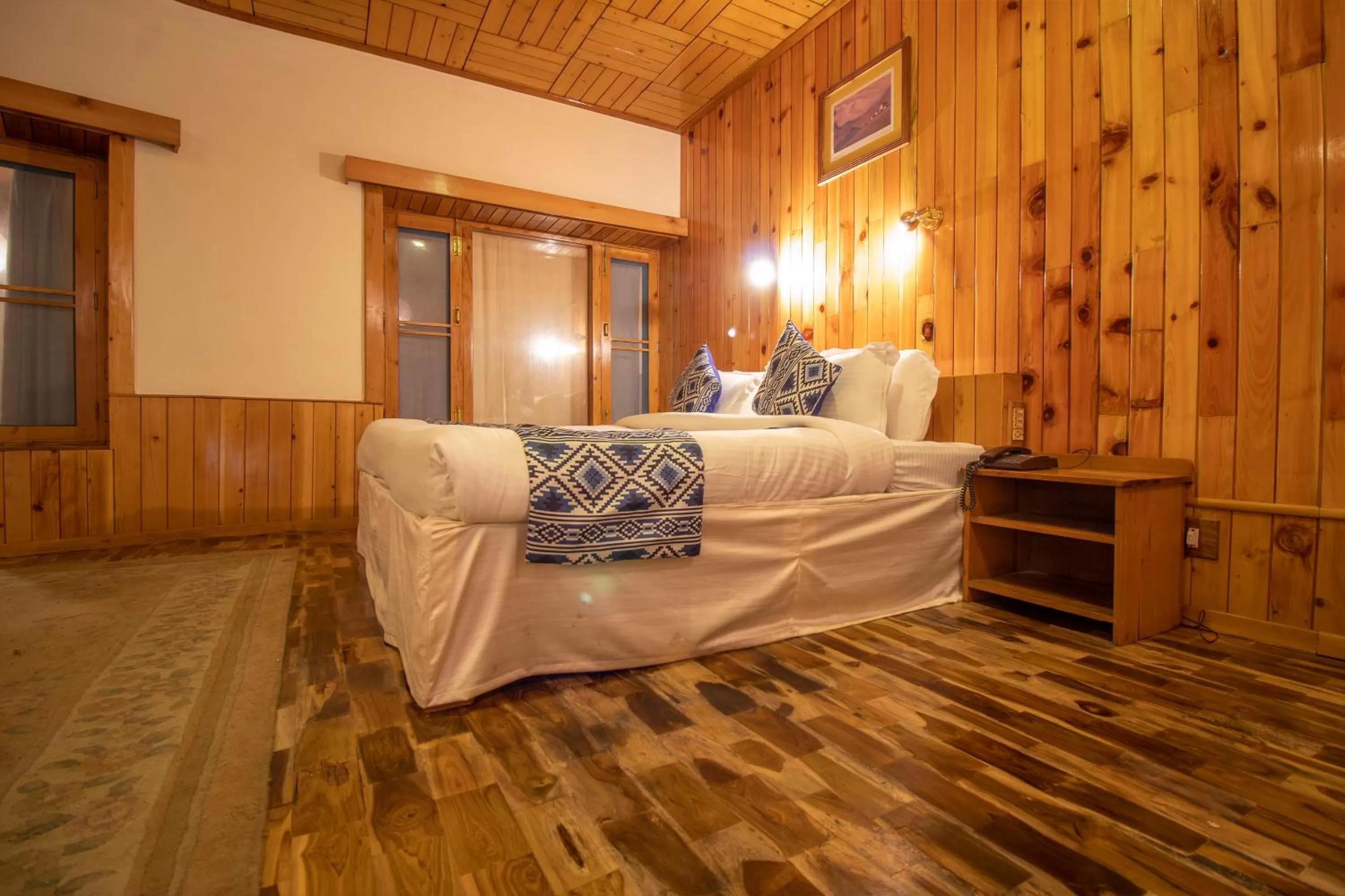 Bed in Hotel Negi's Mayflower A heritage Since 1965