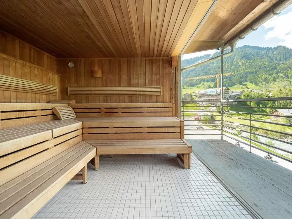 Sauna in Hotel Krone in Au
