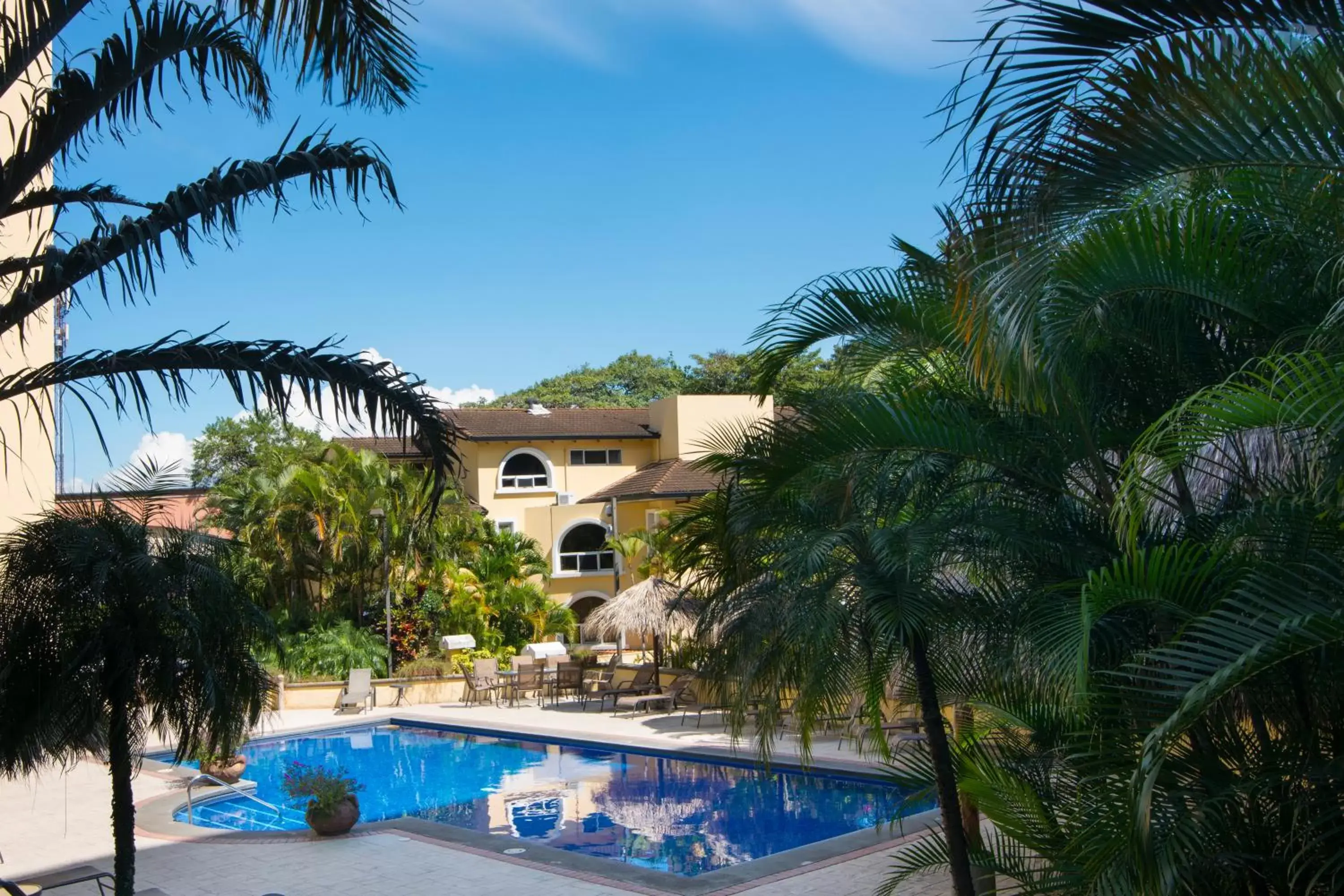 Swimming Pool in Apartotel & Suites Villas del Rio