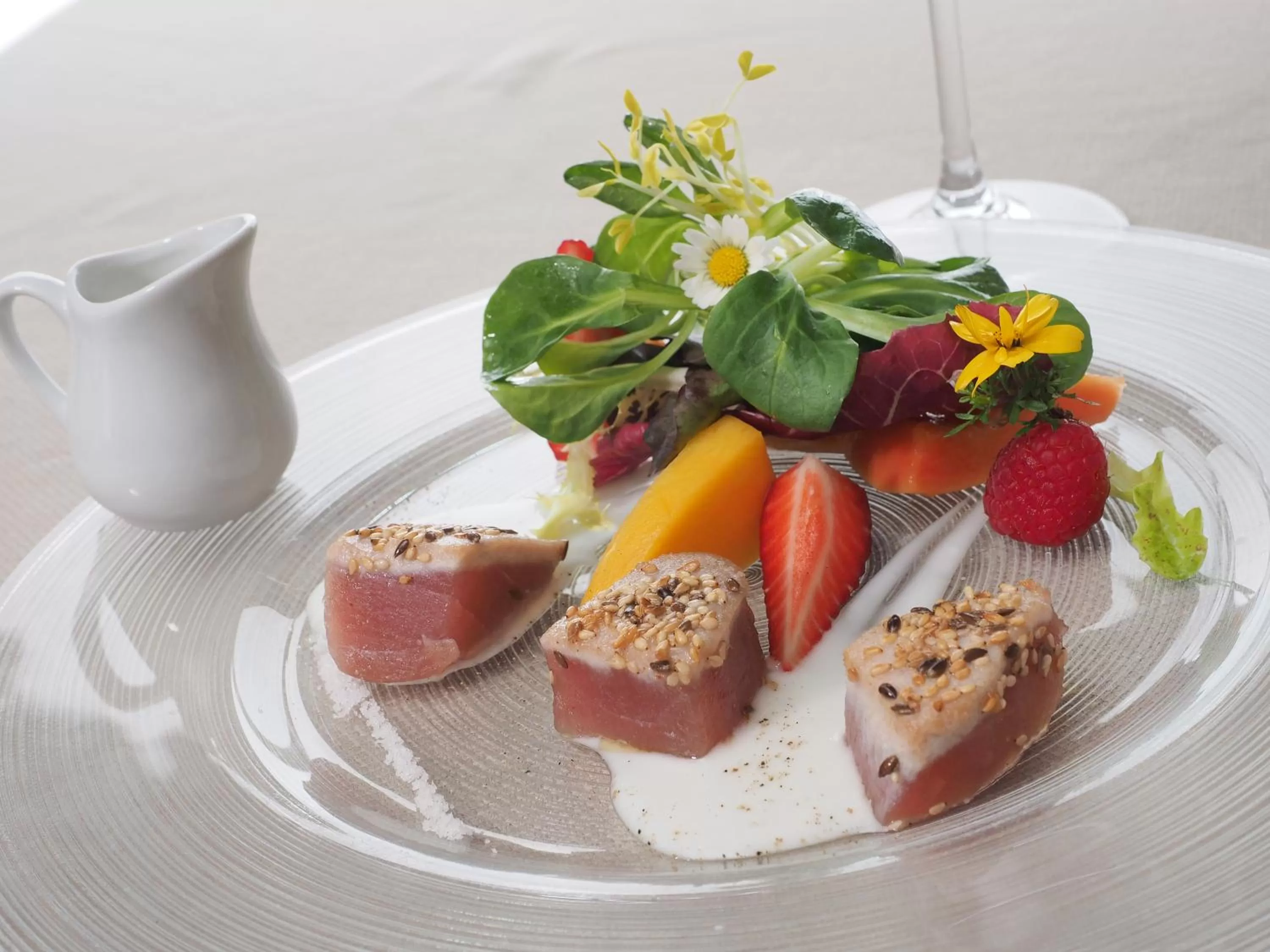 Food close-up in Charme Hotel Ristorante Tre Terre