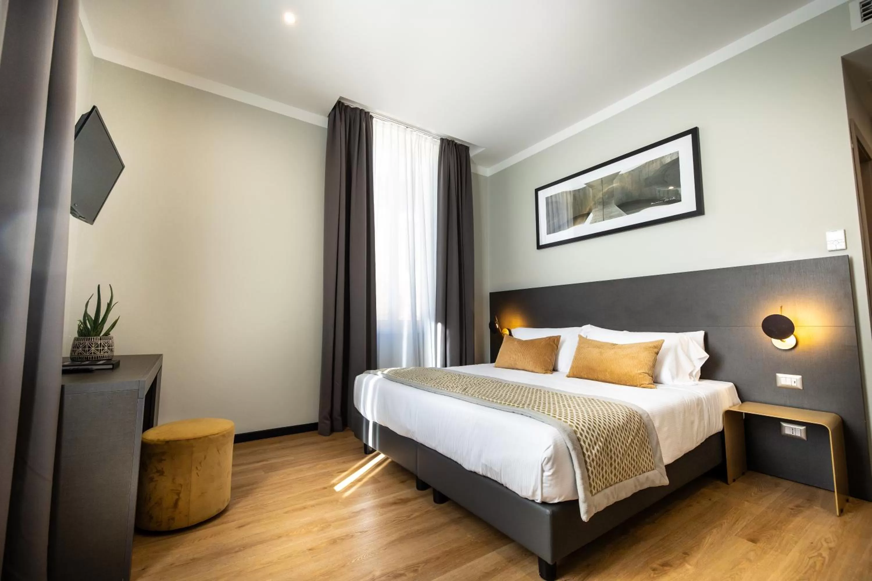 Bedroom, Bed in The Cross Hotel