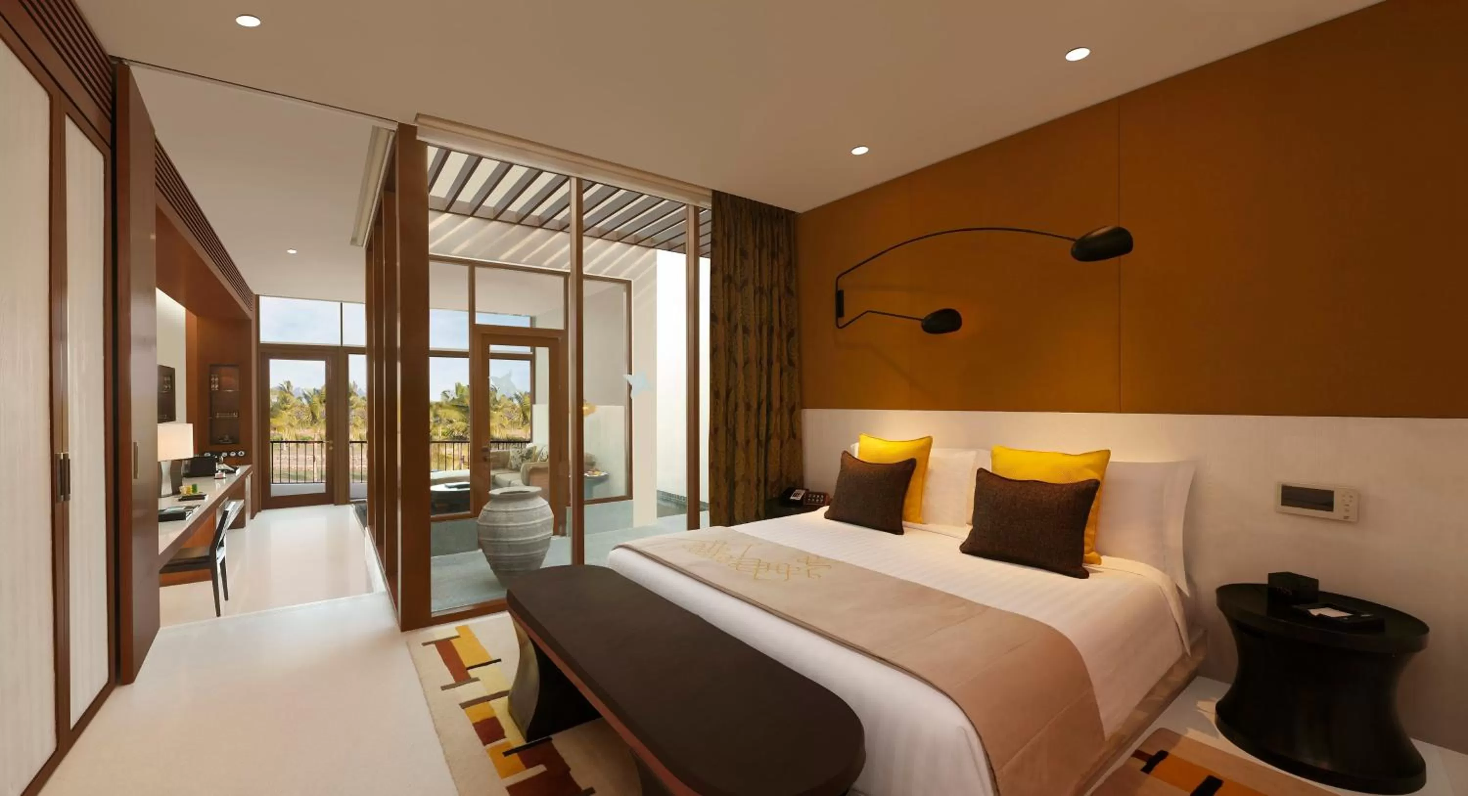 Photo of the whole room in InterContinental Chennai Mahabalipuram Resort by IHG