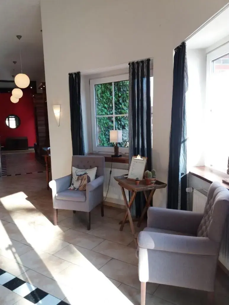 Lobby or reception, Seating Area in Inselhotel Langeoog