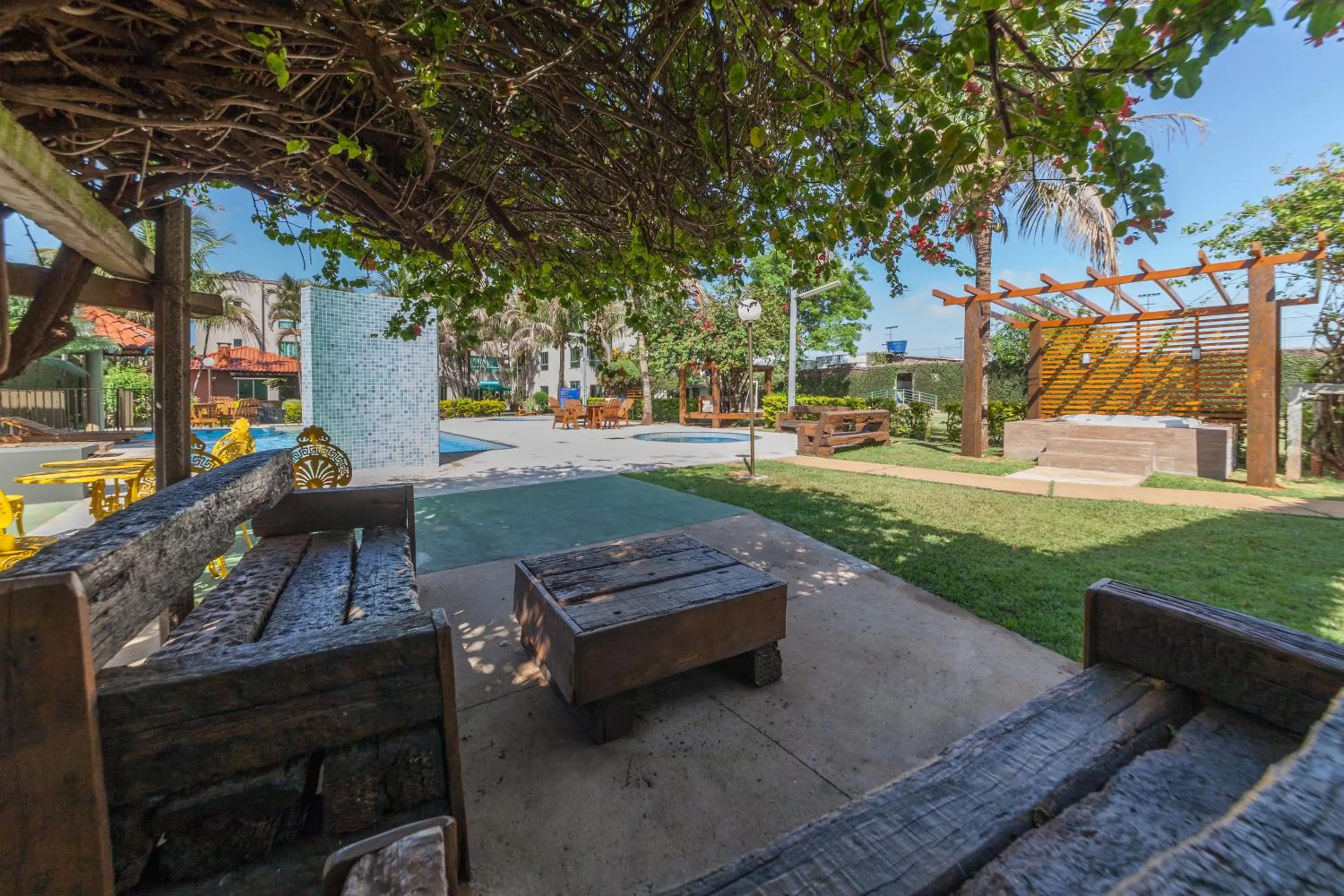 Swimming pool in Hotel GAPH Maringa - Economico Mini Resort