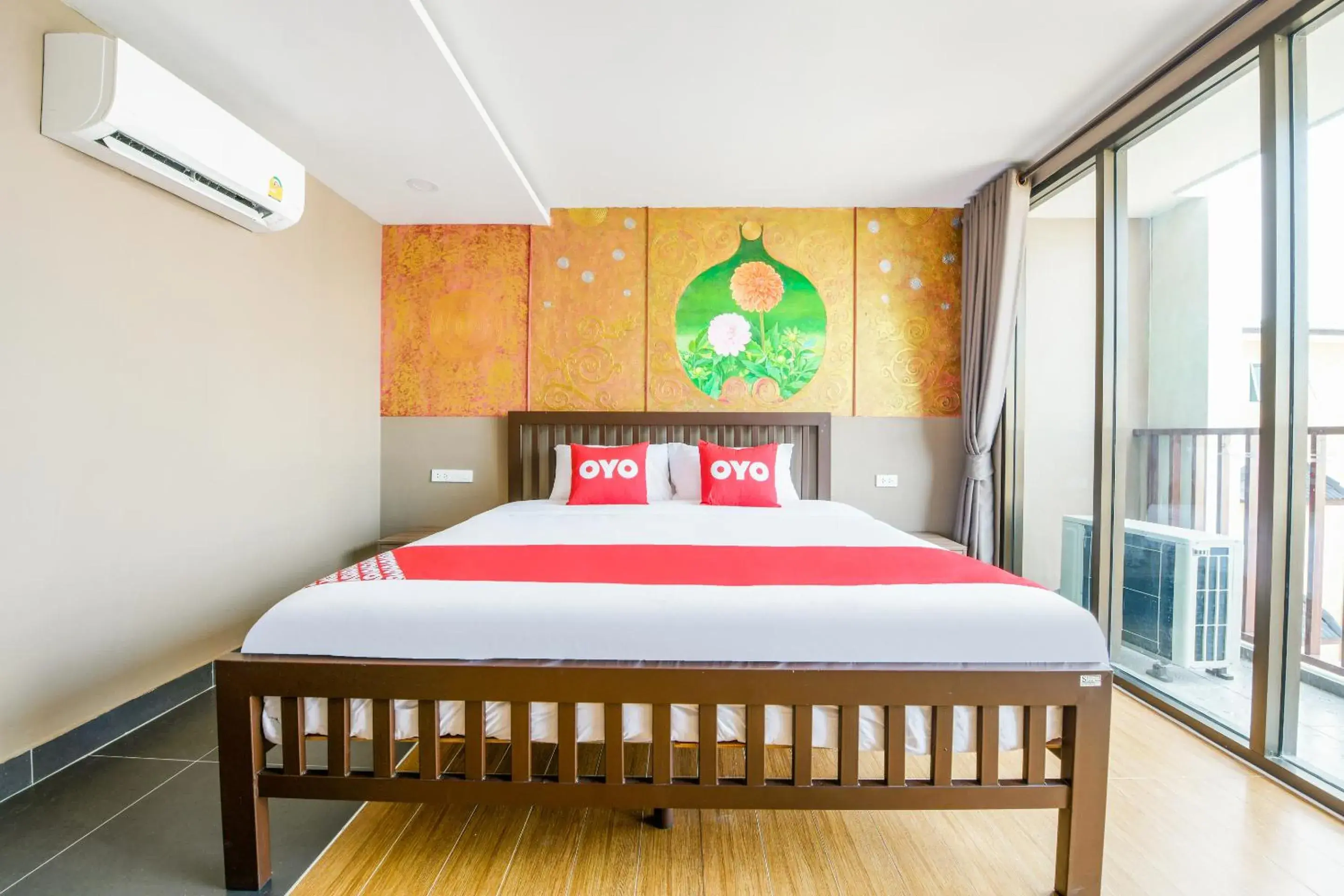 Bedroom, Bed in Super OYO 458 Nakorn Siam Boutique