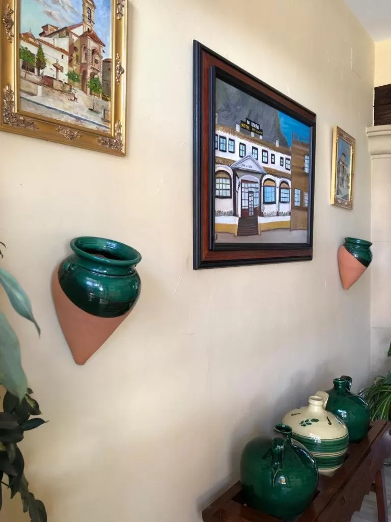 Lobby or reception in Hotel La Yedra