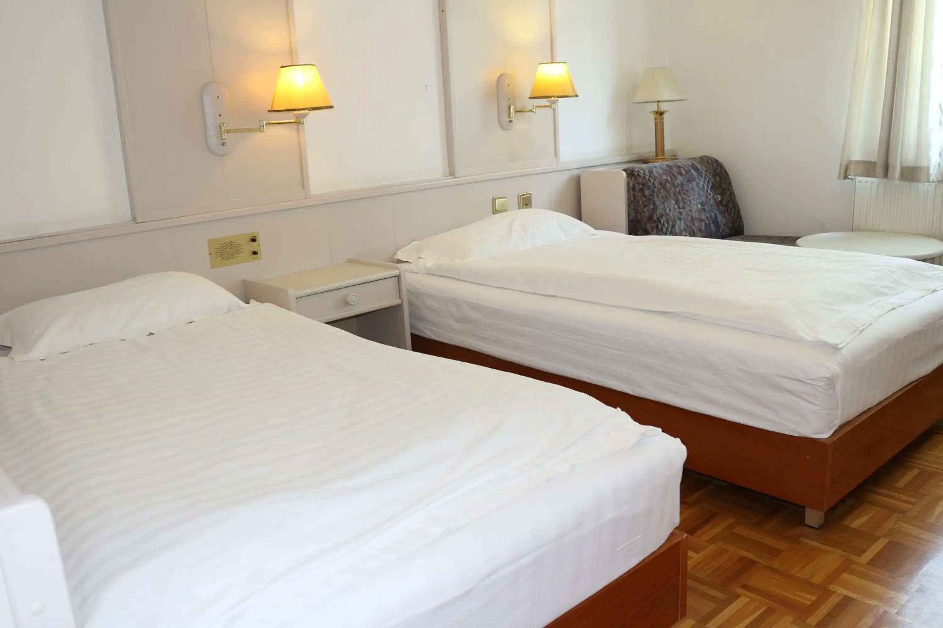 Bed in Hotel Wasserpalast