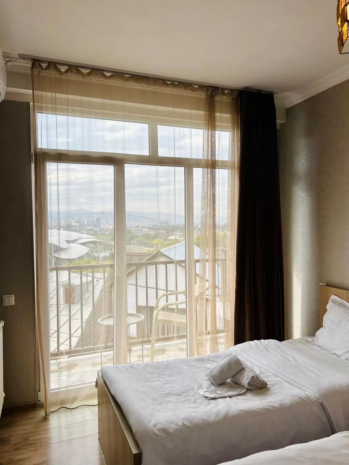 Bed in Hotel Marioni