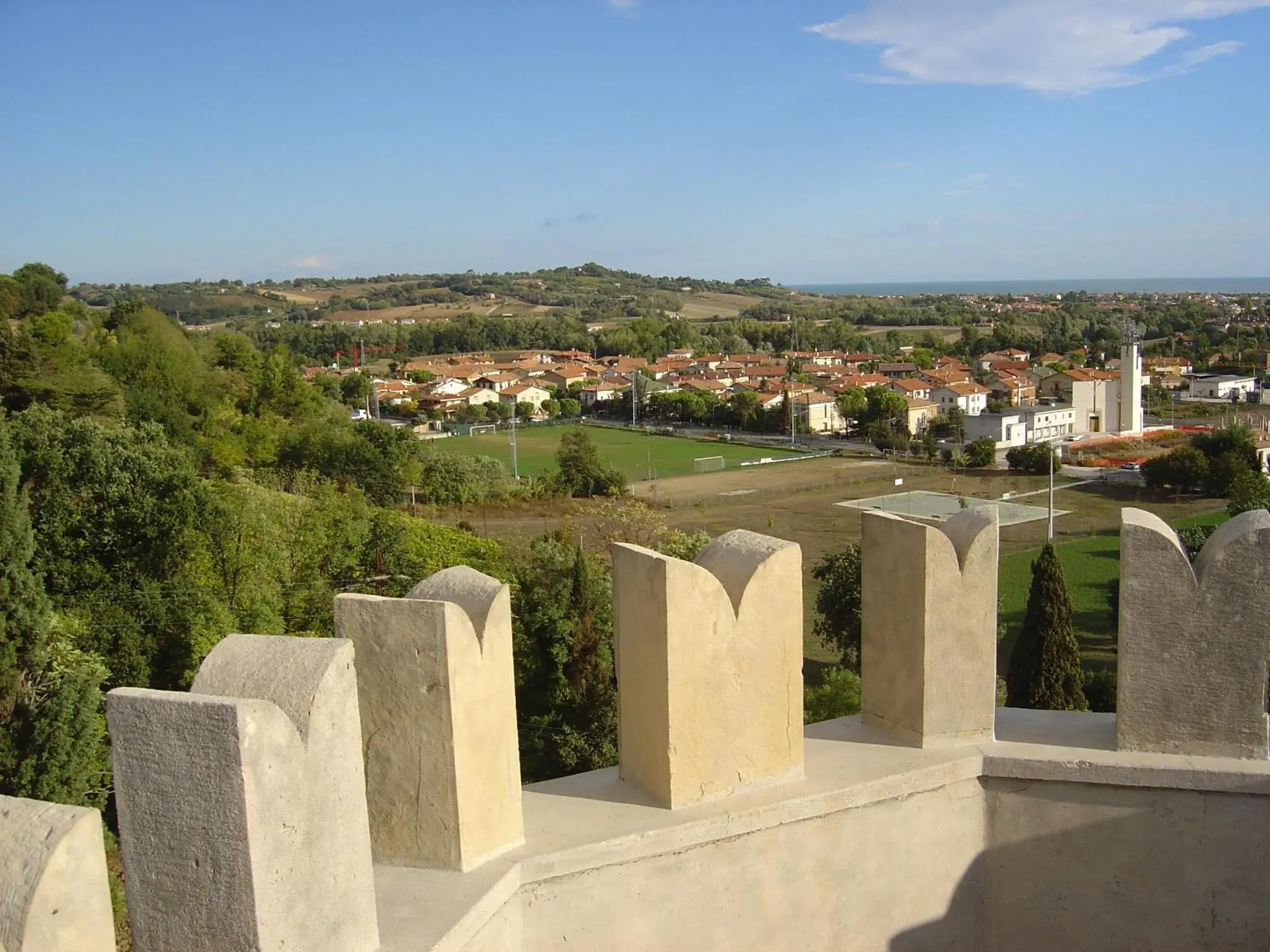 View (from property/room) in Castello Montegiove