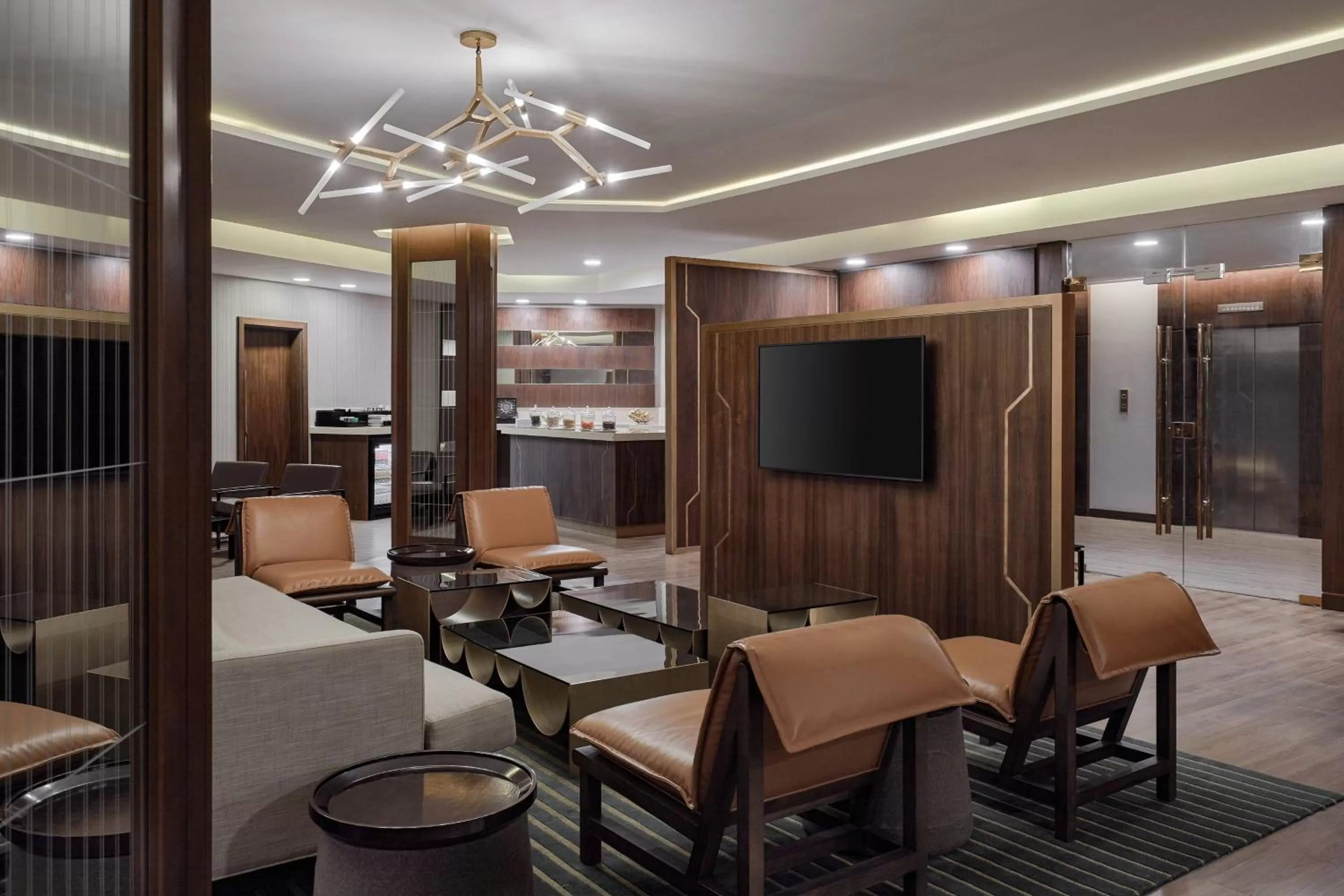 Lounge or bar in Riyadh Airport Marriott Hotel