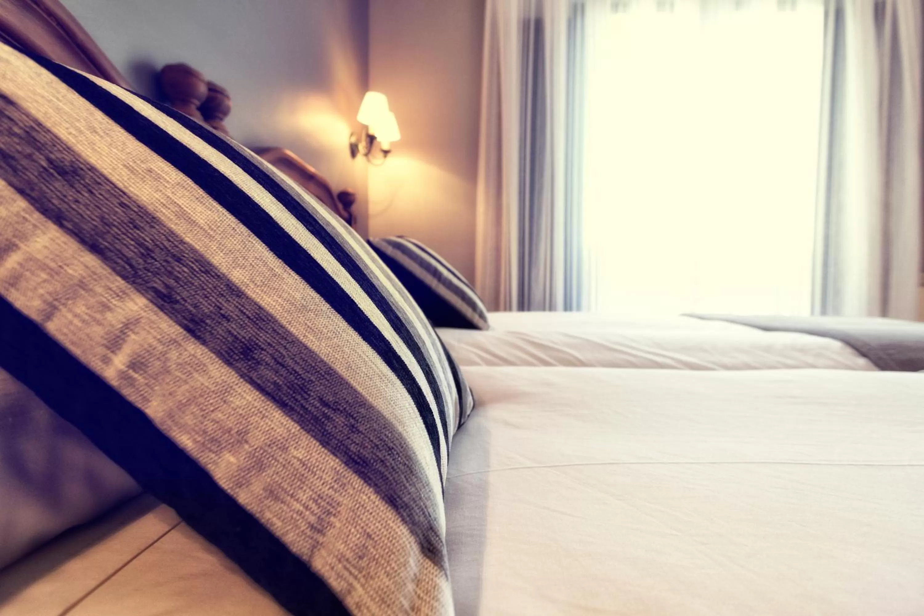 Bed in Hotel Santa Cruz