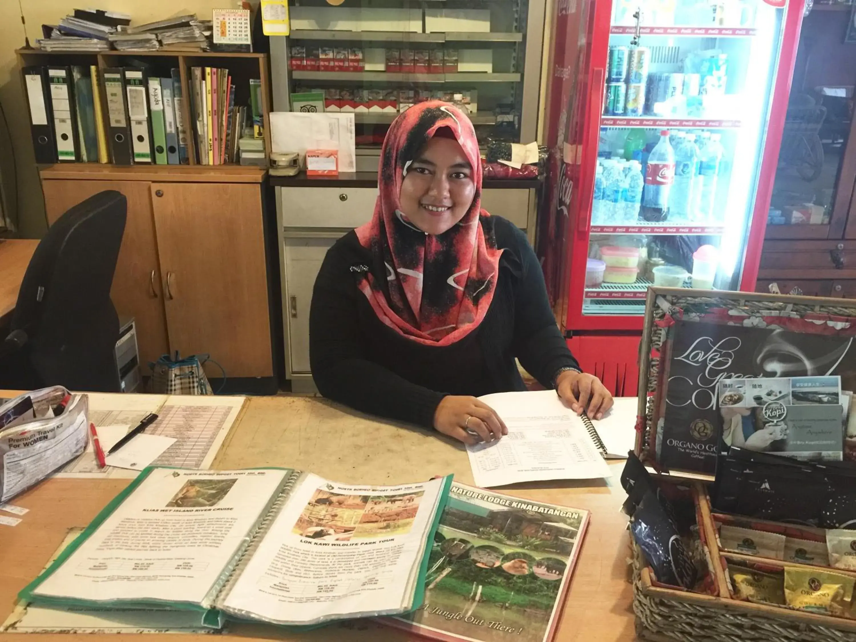Lobby or reception in Akinabalu Youth Hostel Lobby or reception in Akinabalu Youth Hostel