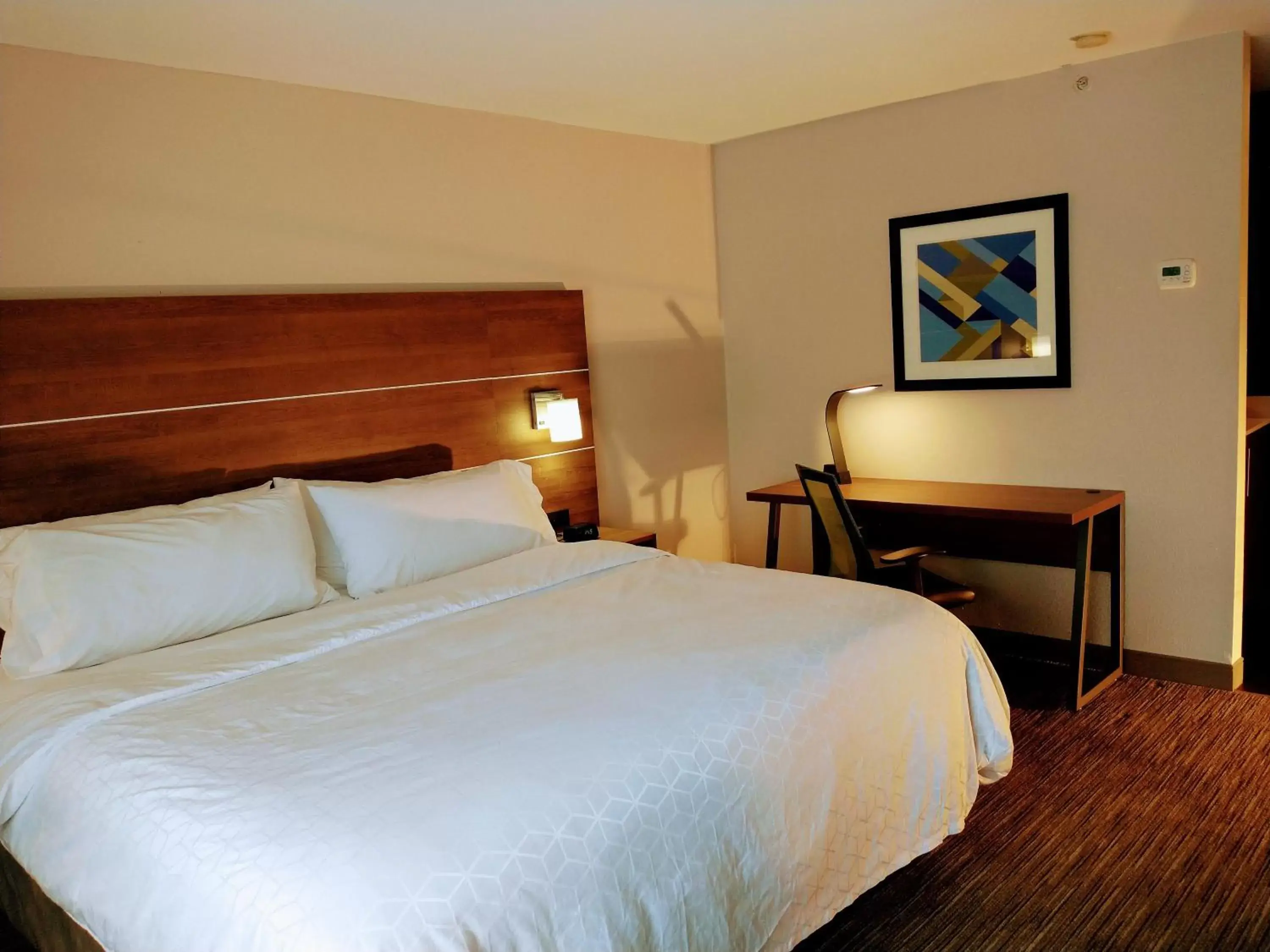 Photo of the whole room, Bed in Holiday Inn Express Hotel & Suites Madison, an IHG Hotel