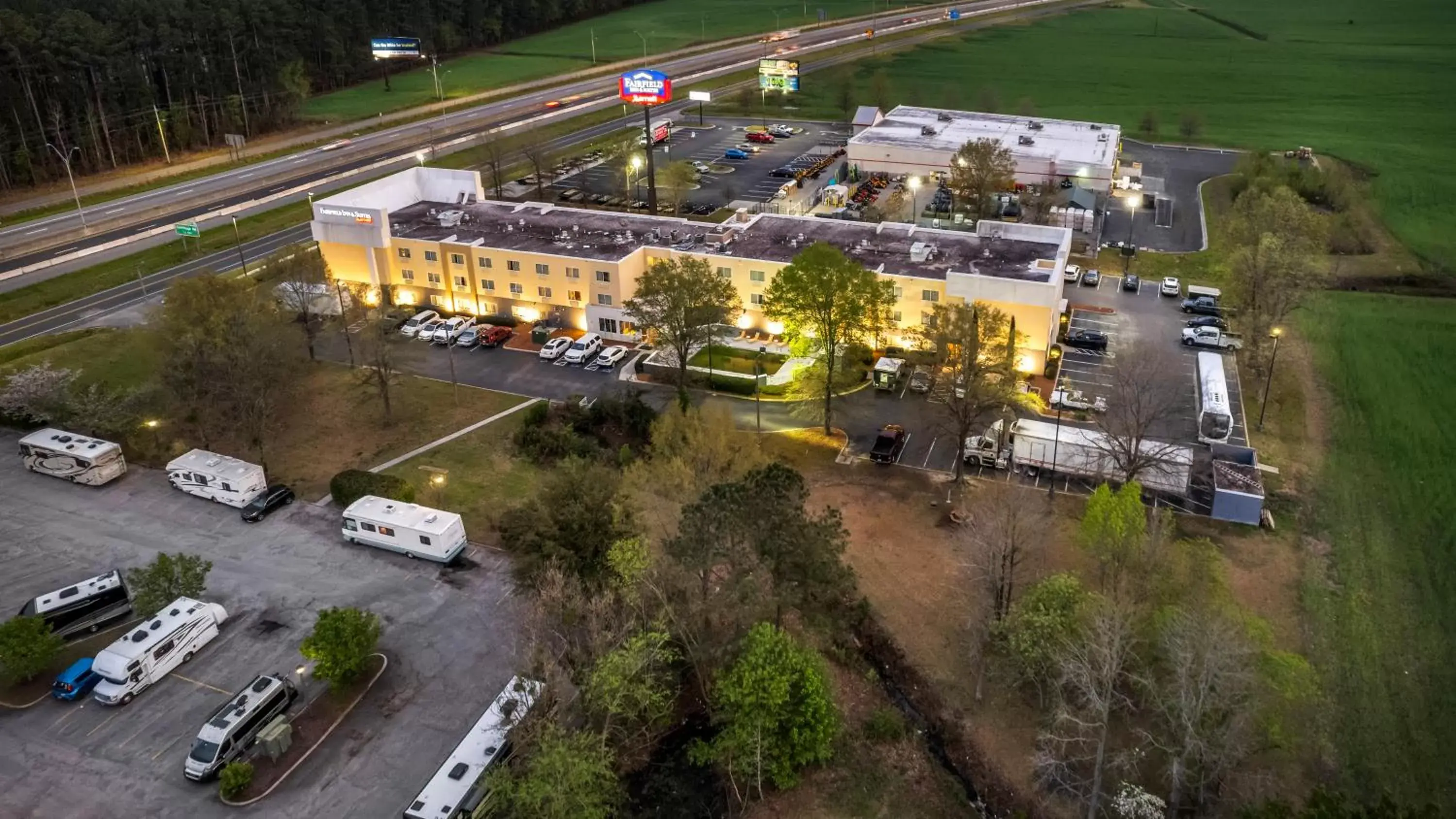 Property building, Bird's-eye View in Fairfield Inn by Marriott Lumberton