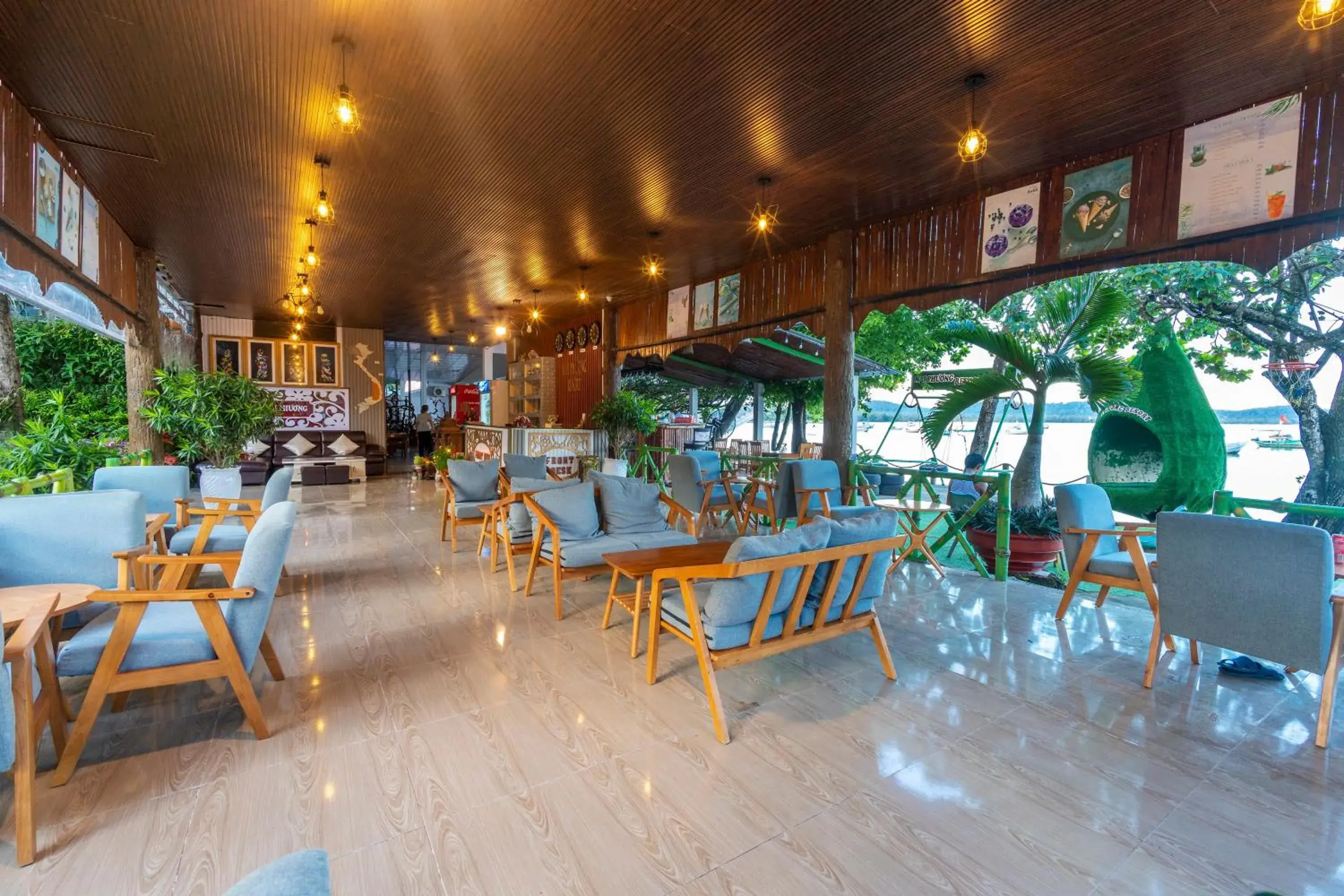 Lobby or reception, Restaurant/Places to Eat in Mai Phuong Resort Phu Quoc
