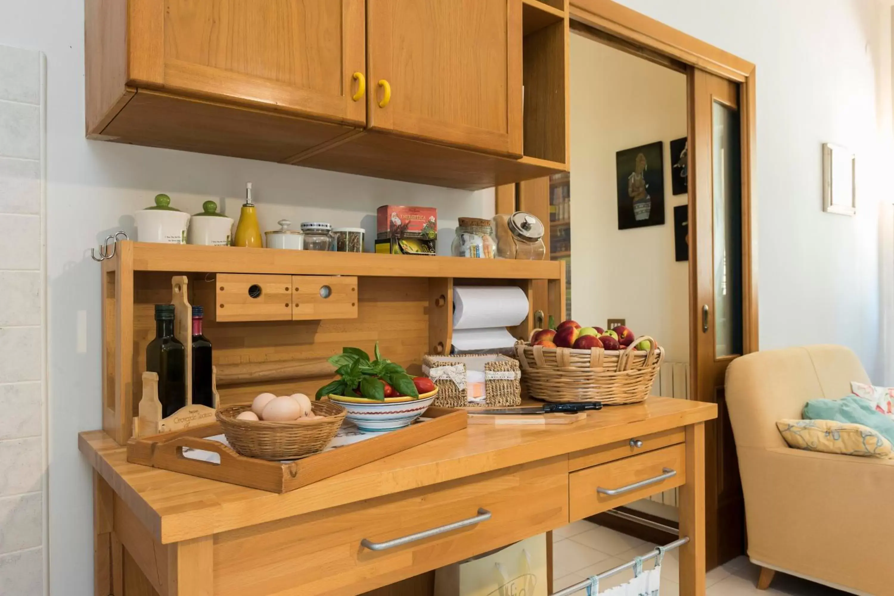 Food and drinks, Kitchen/Kitchenette in B&B Albachiara Casa di Campagna