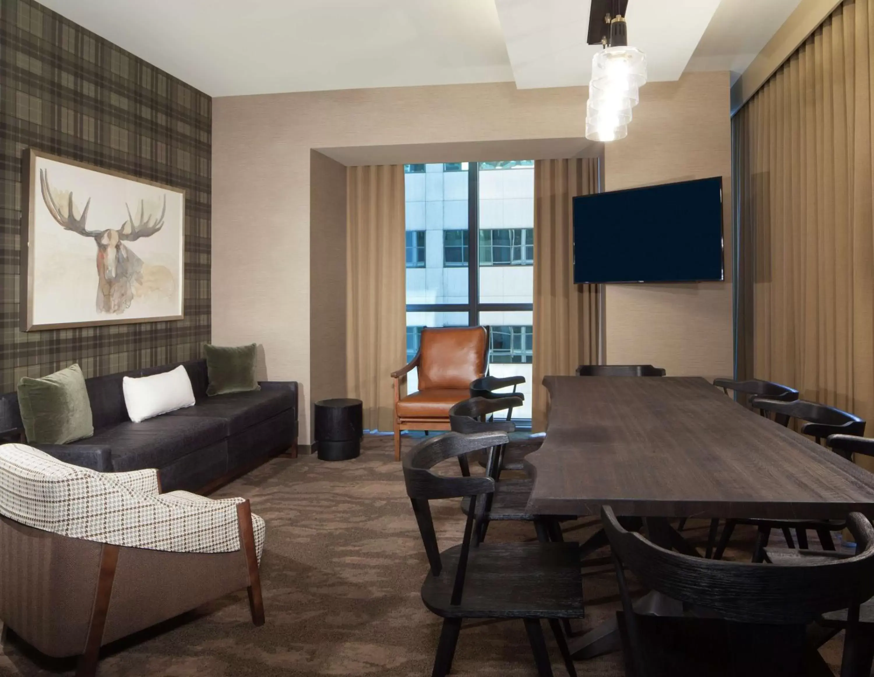 Bedroom, Seating Area in The Porter Portland, Curio Collection By Hilton
