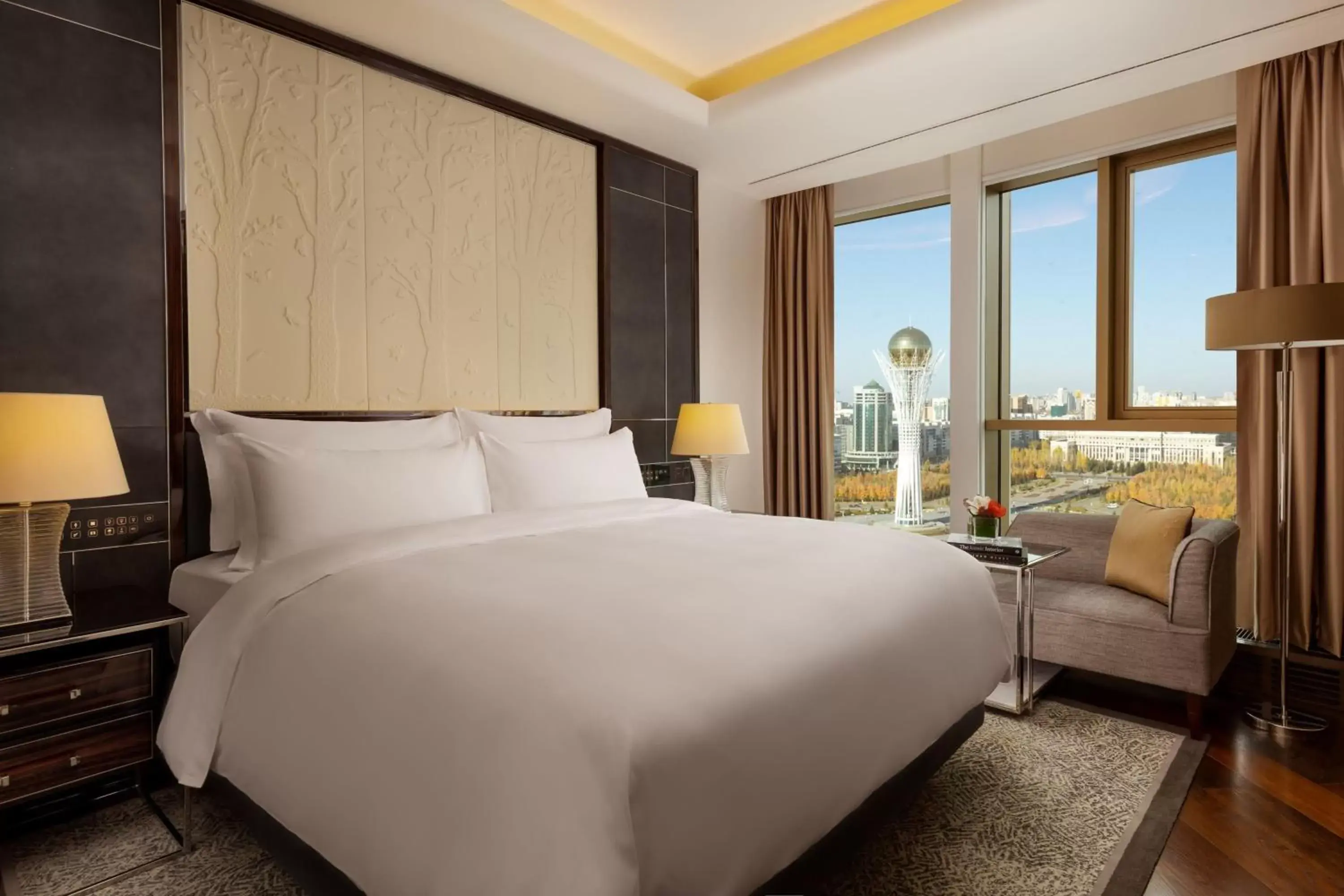 Bedroom, Bed in The Ritz-Carlton, Astana