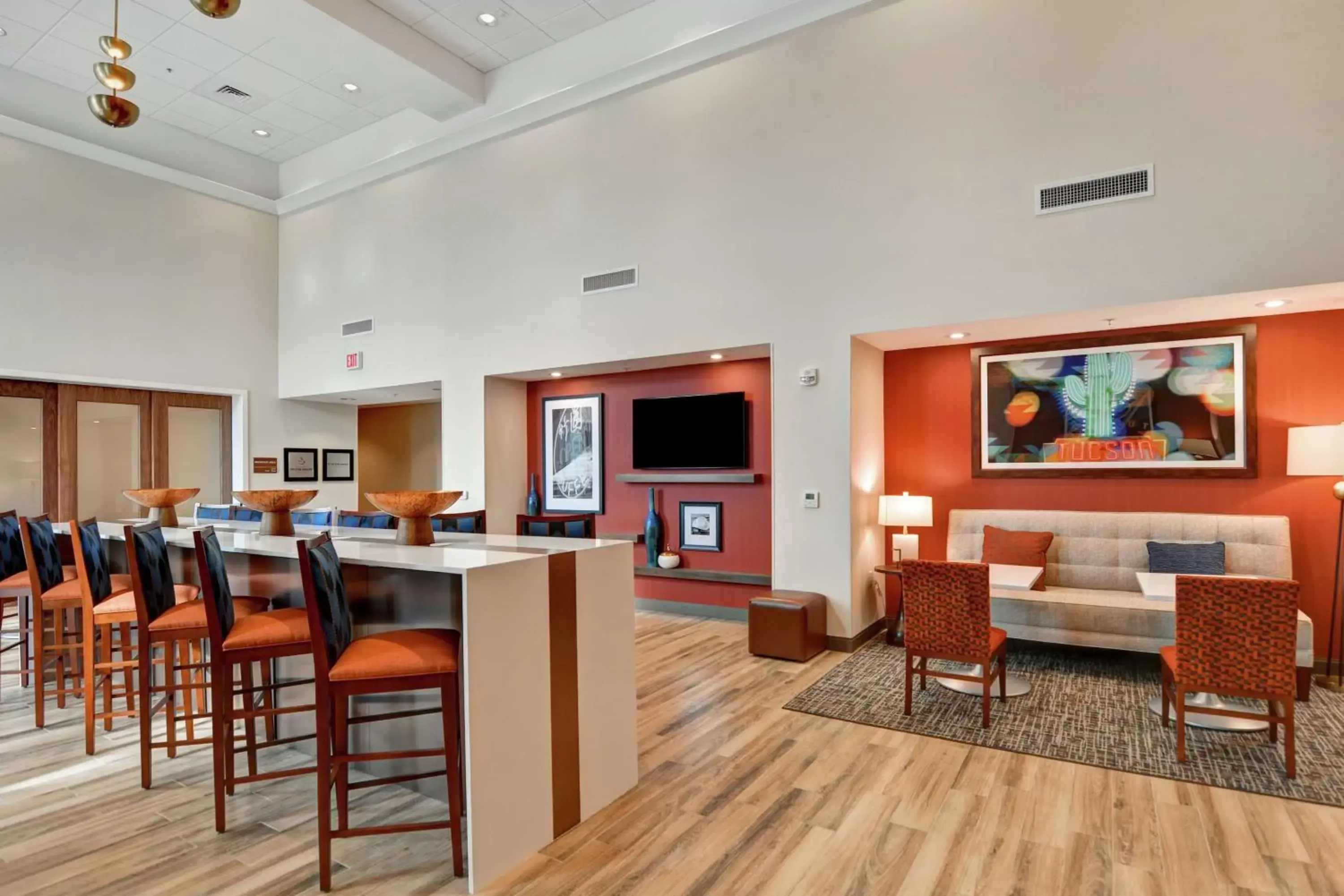 Lobby or reception in Hampton Inn & Suites Tucson Marana