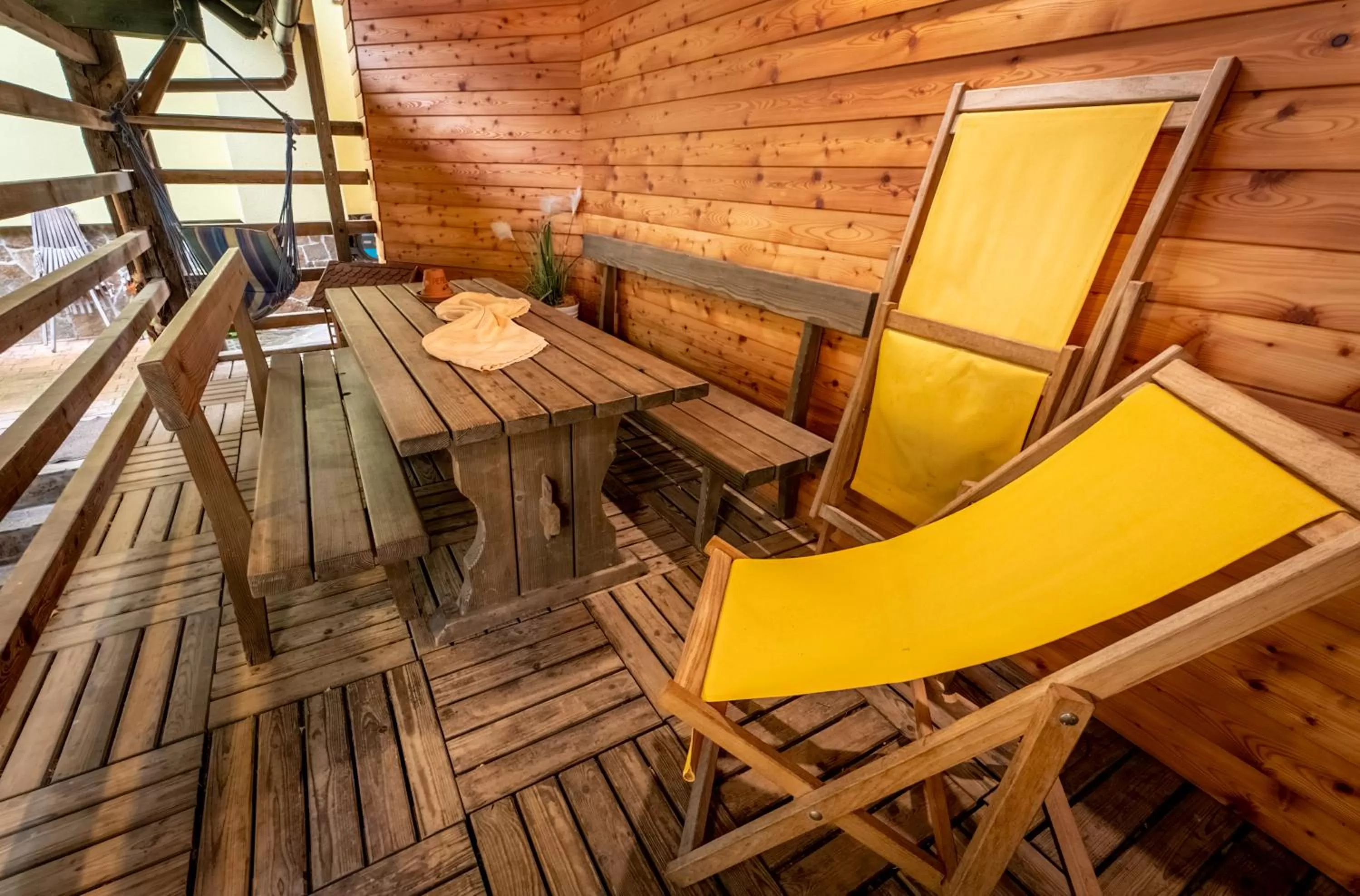 Patio in Korošec Apartments and Wellness Centre