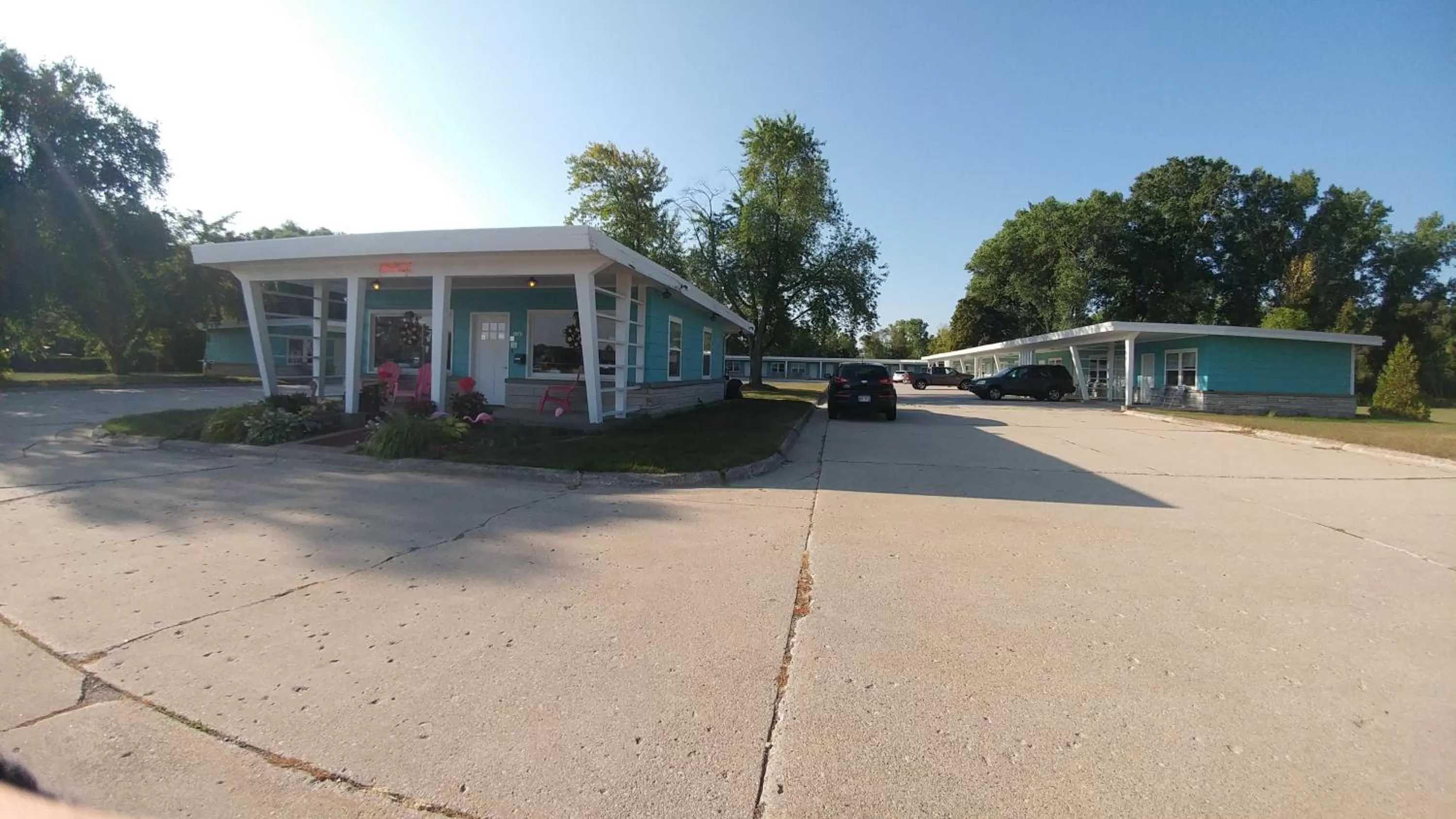 Facade/entrance in Motel 57