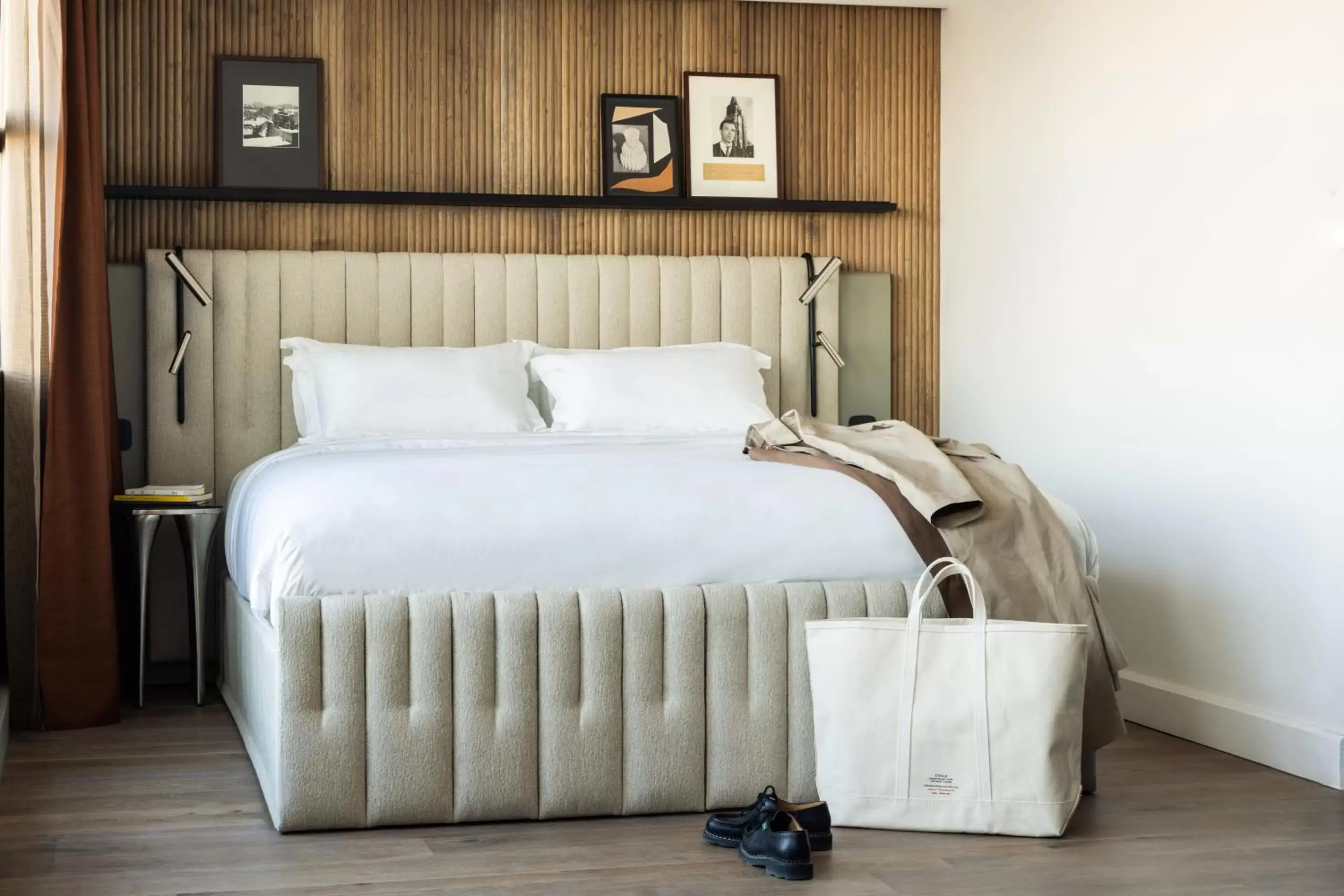 Bed in Hôtel Dame des Arts Bed in Hôtel Dame des Arts