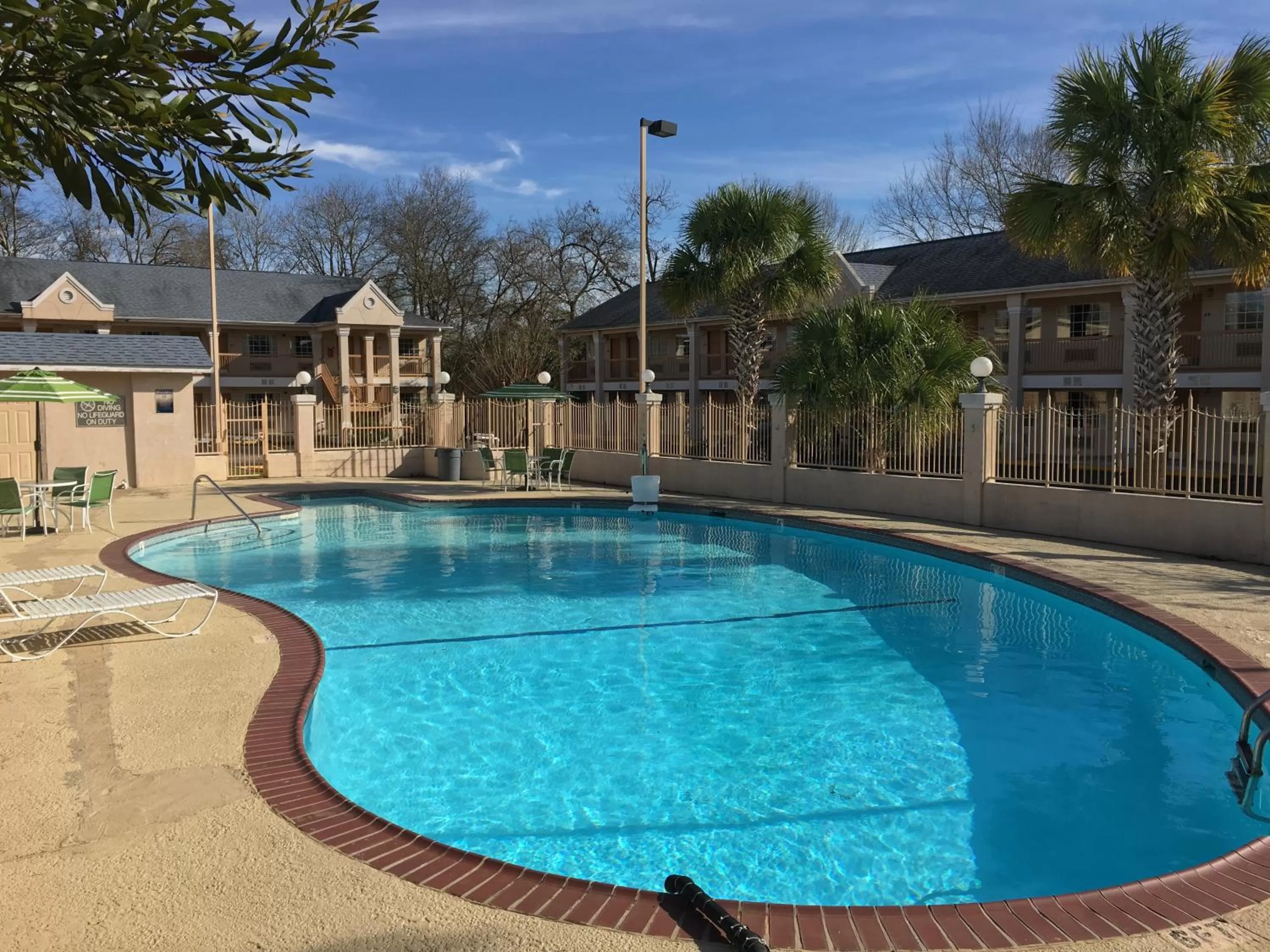 Pool view in Days Inn by Wyndham Nacogdoches/SFA University/Downtown
