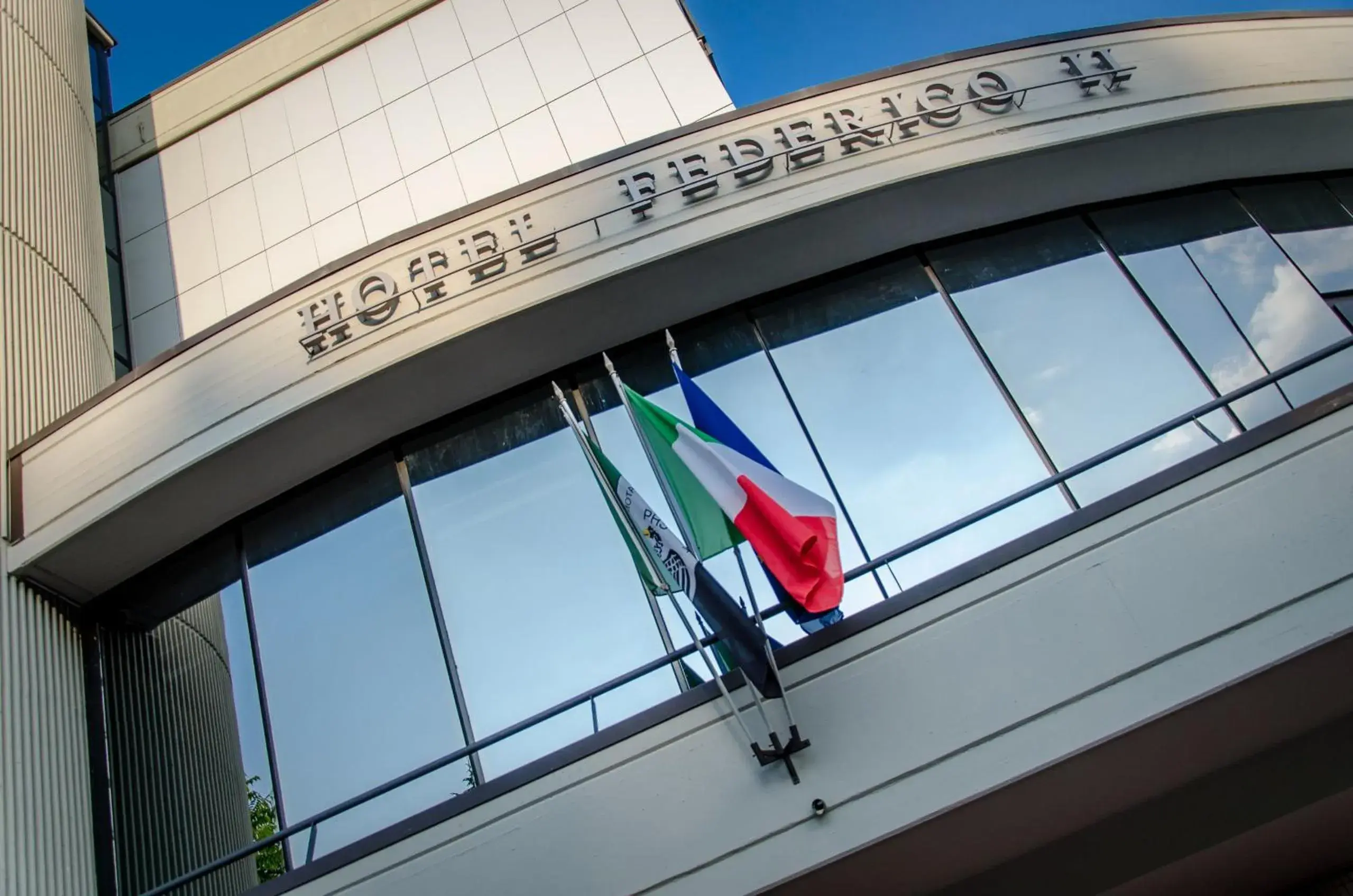 Facade/entrance in Hotel Federico II Facade/entrance in Hotel Federico II