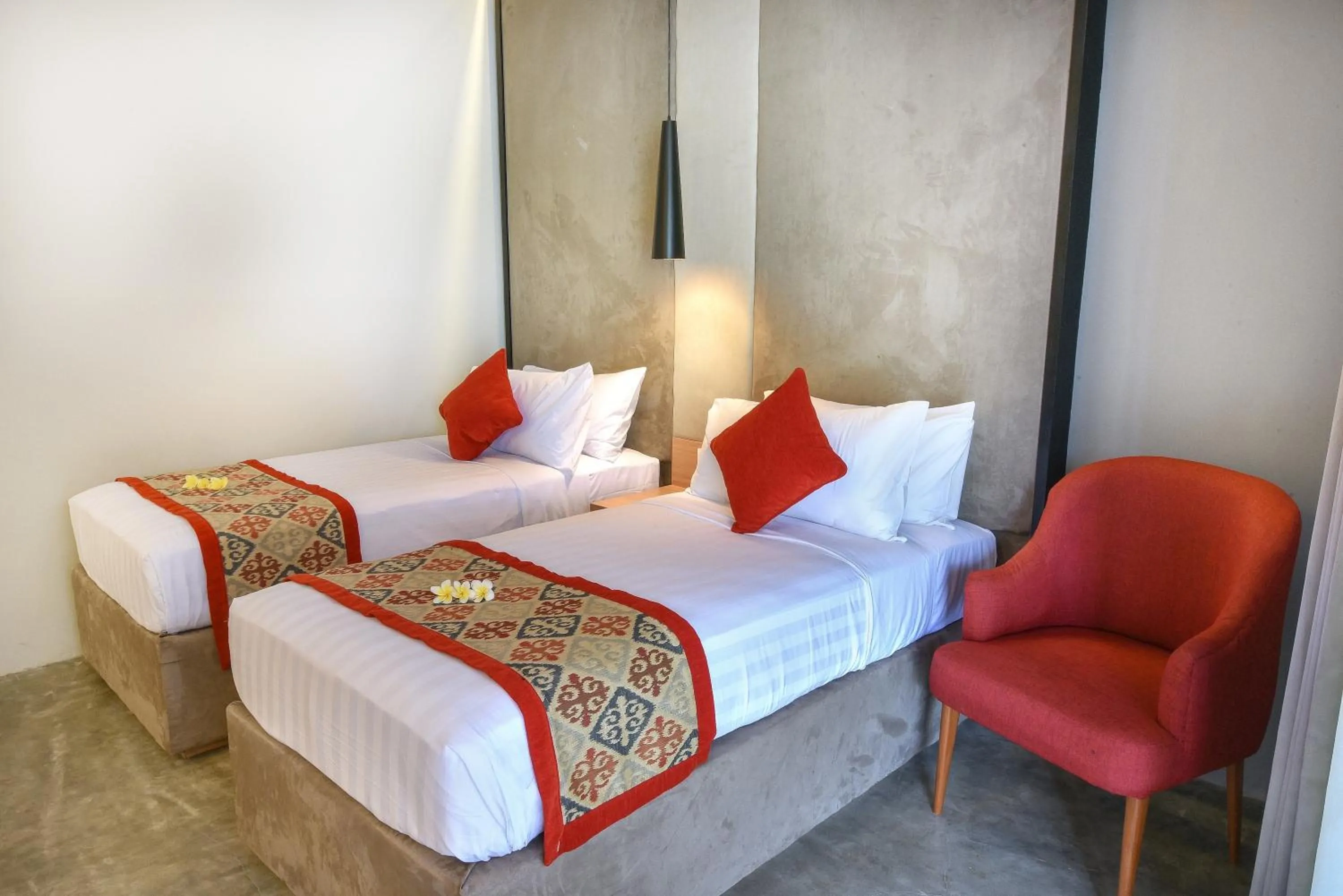 Bedroom, Bed in Villa Puri Ayu