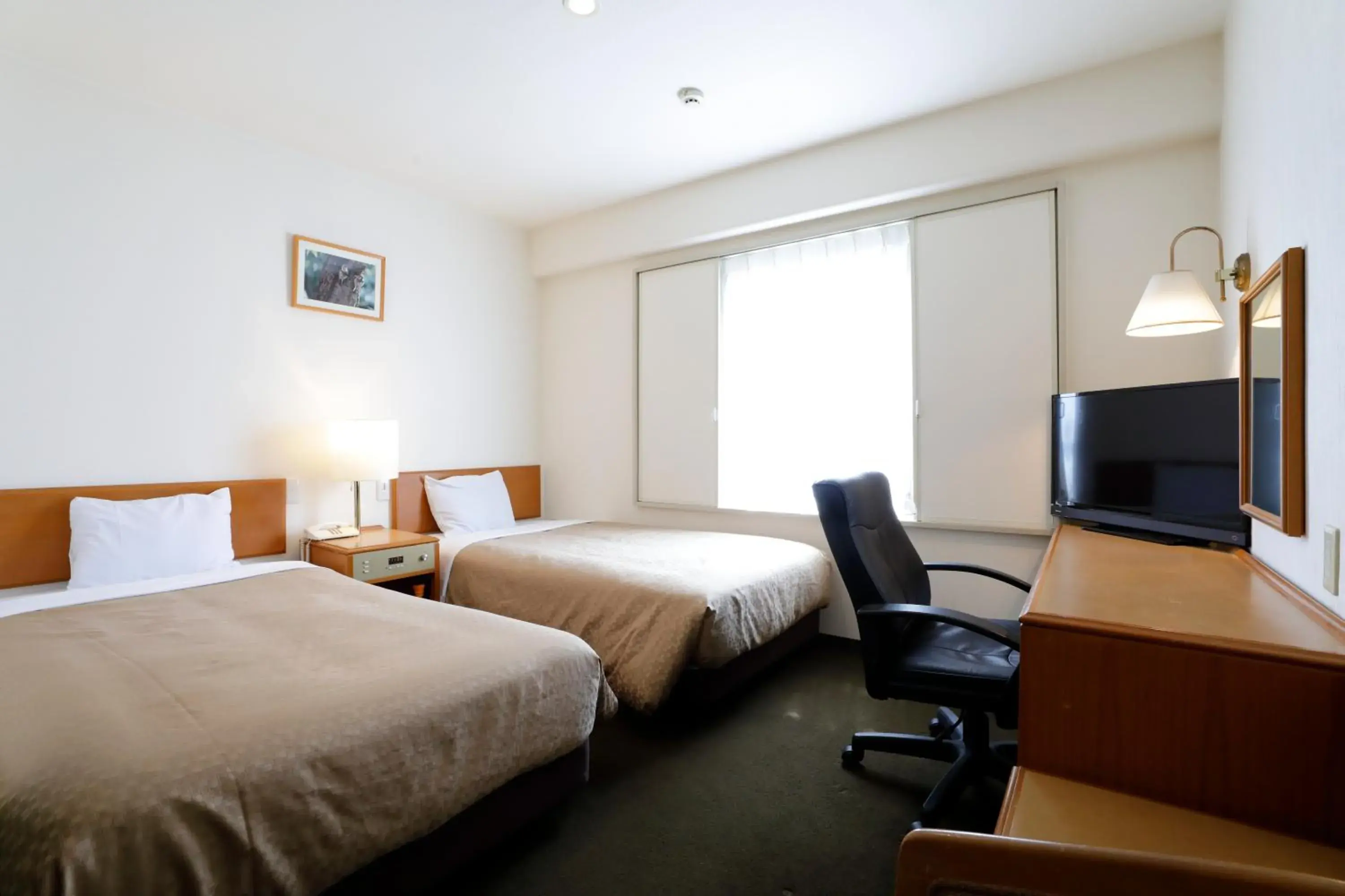 Bed in Kawasaki Central Hotel