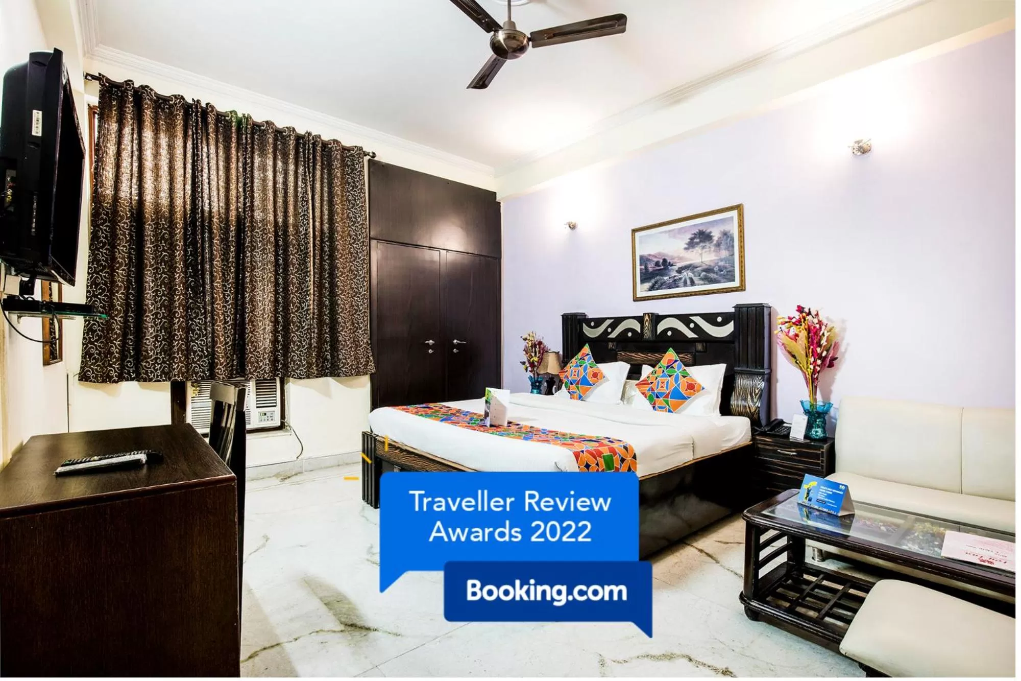 Bedroom in FabExpress IVY Inn Sector 35