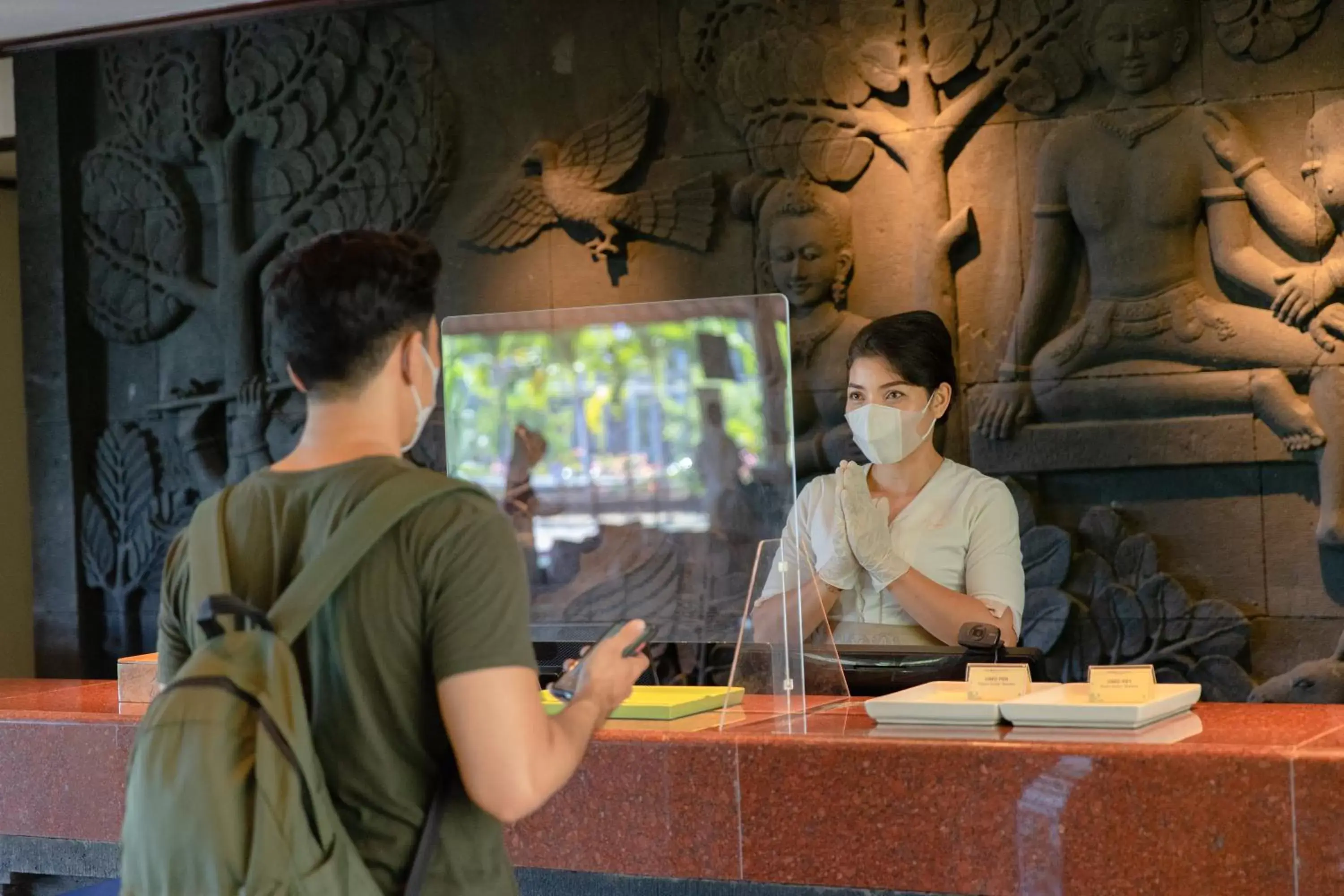 Lobby or reception in Prime Plaza Hotel Sanur – Bali