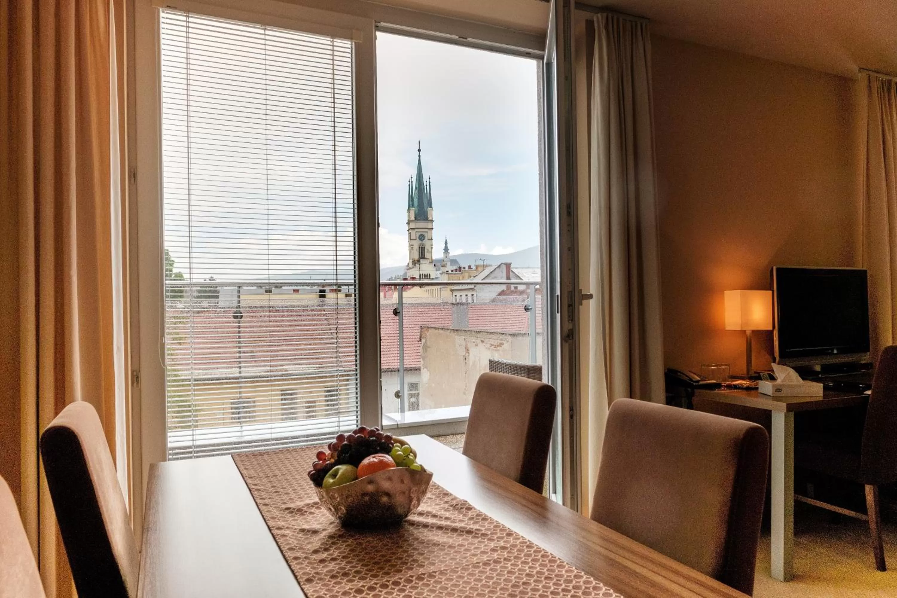 City view in Hotel Comfort with free Wellness and Fitness Centrum