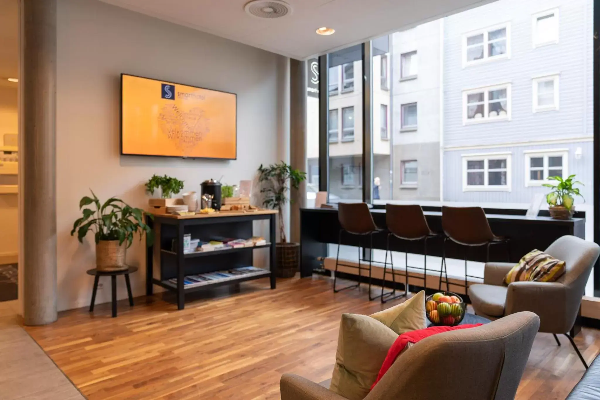 Lobby or reception in Smarthotel Tromsø Lobby or reception in Smarthotel Tromsø