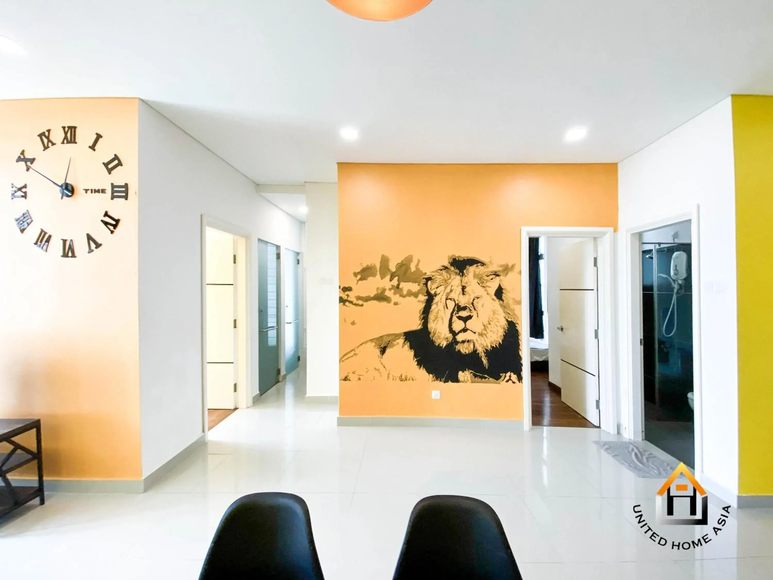 Living room in Holi 1Medini Themed Suites